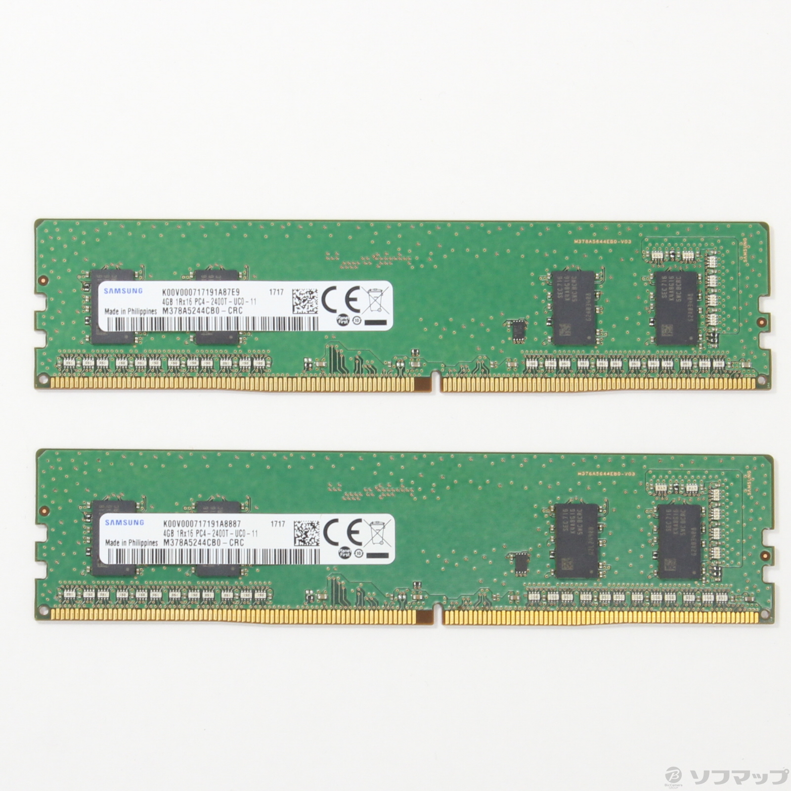 288P DDR4 PC4-19200 DDR4-2400 8GB 4GB×2枚組