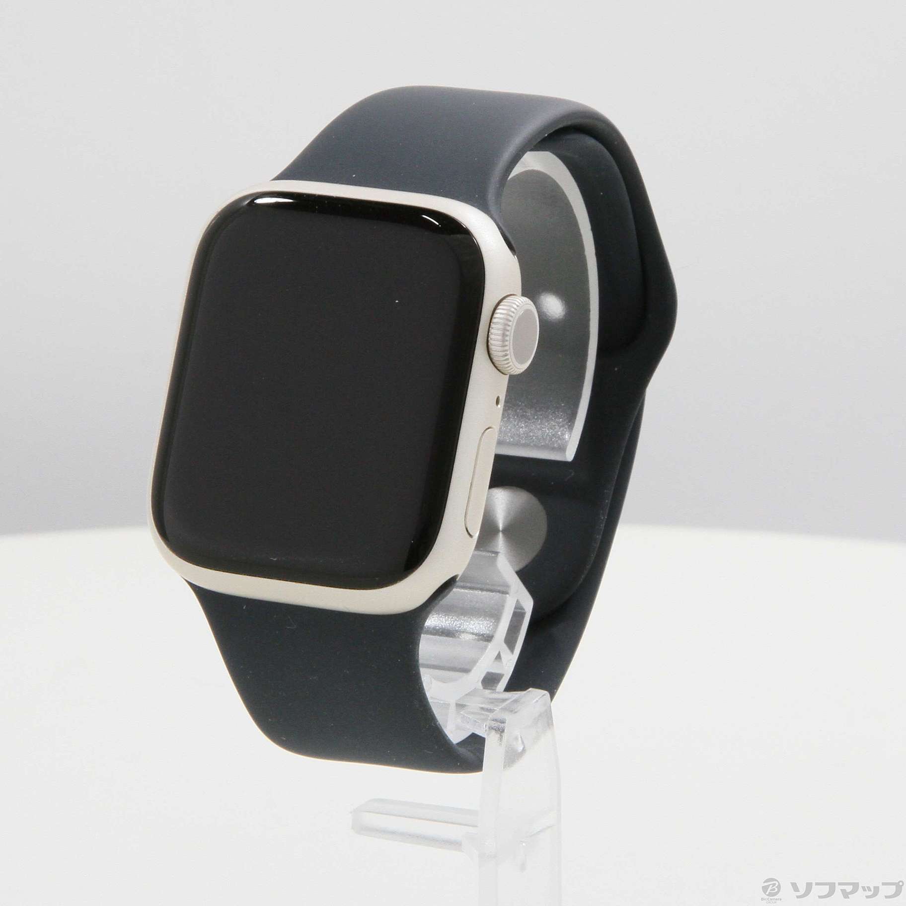 Apple Watch Series 7 GPS 41mm スターライトアルミニウムケース ミッドナイトスポーツバンド