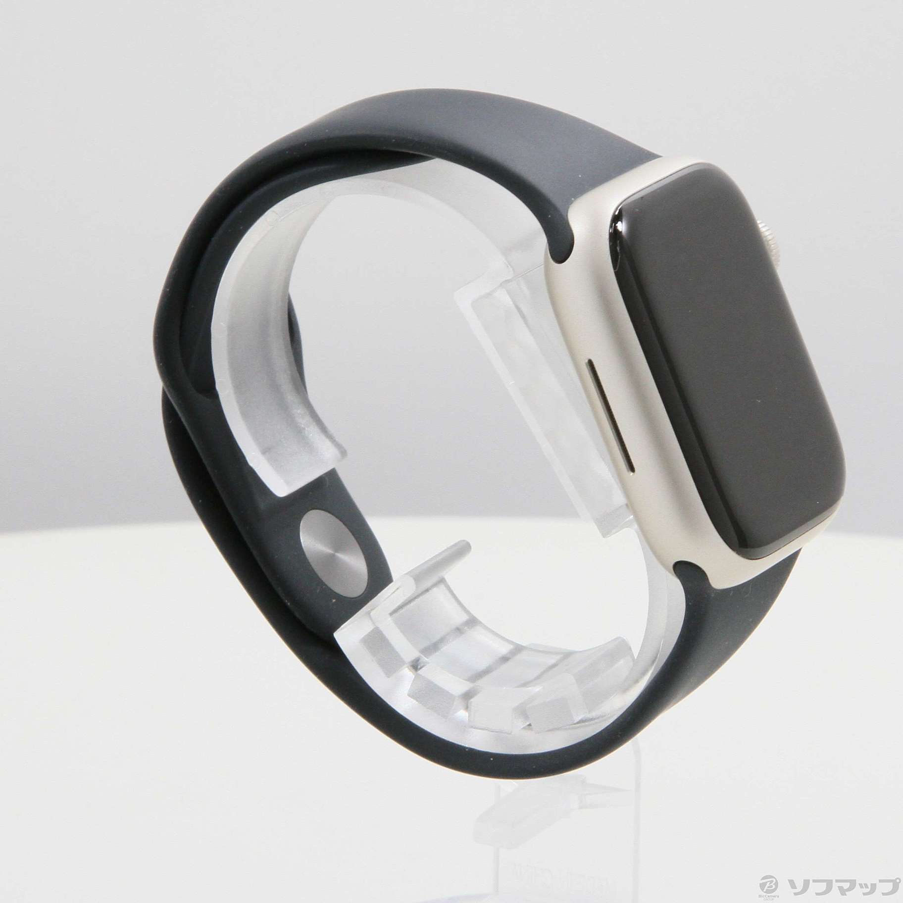 Apple Watch Series 7 GPS 41mm スターライトアルミニウムケース ミッドナイトスポーツバンド