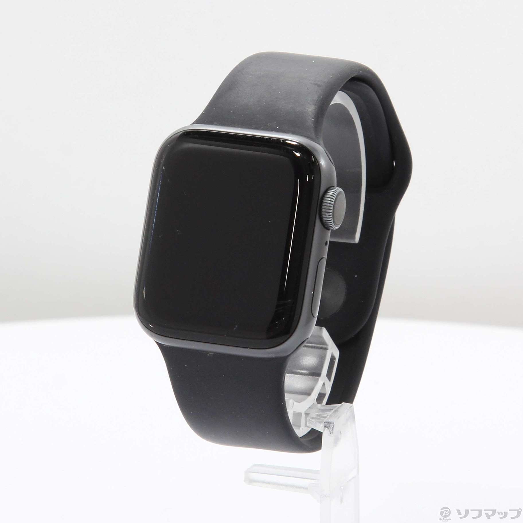 Apple Watch Series 4 GPS 40mm スペースグレイアルミニウムケース ブラックスポーツバンド