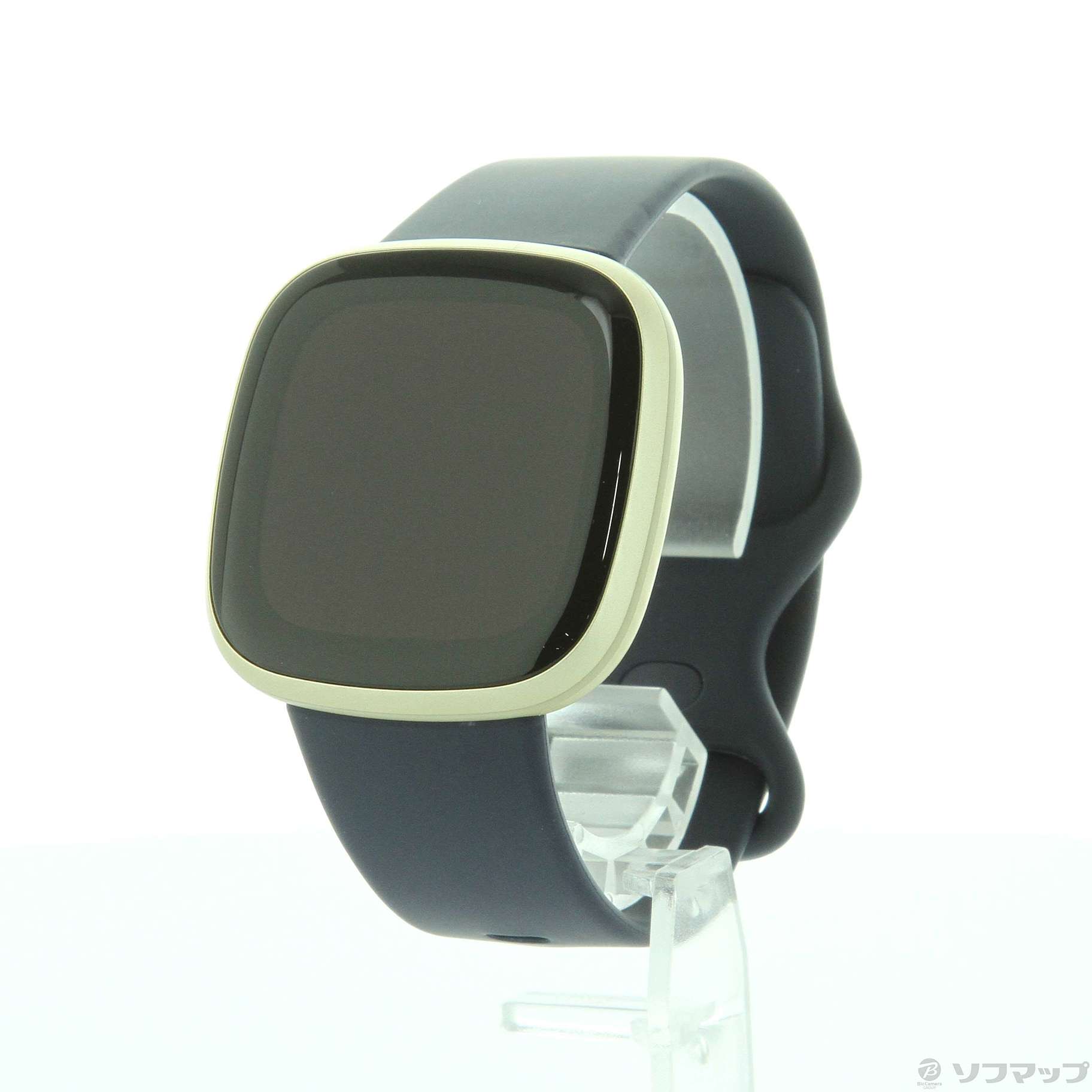 〔展示品〕 Fitbit Versa 3 FB511GLNV-FRCJK ミッドナイト／ソフトゴールド