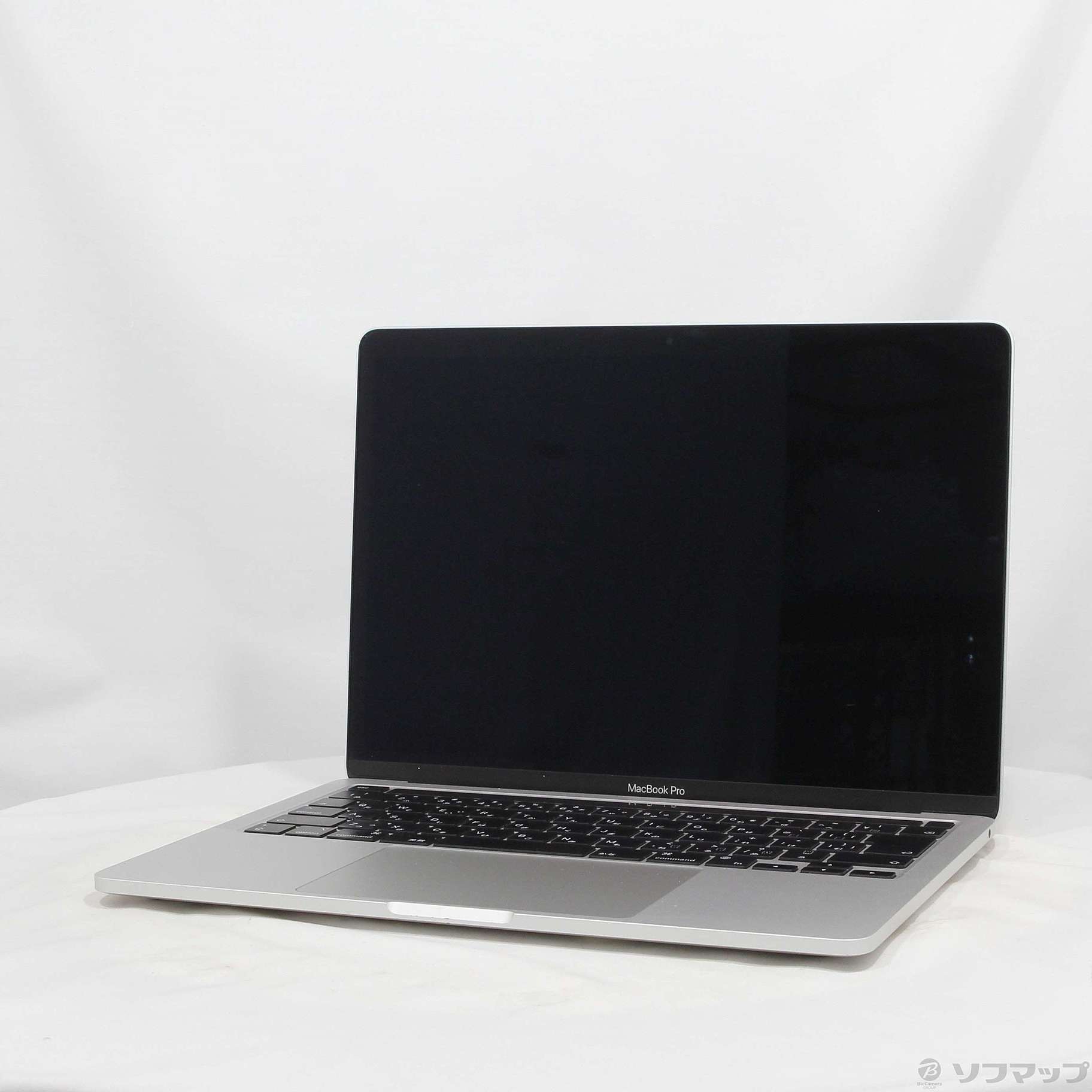 MacBook Pro 13.3-inch Late 2020 MYDA2J／A Apple M1 8コアCPU_8コアGPU 8GB  SSD256GB シルバー 〔12.6 Monterey〕
