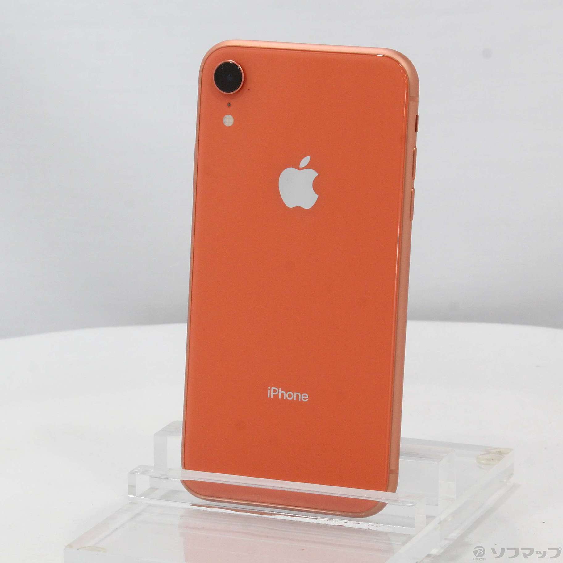 iPhone XR Coral 64 GB Softbank - スマートフォン本体