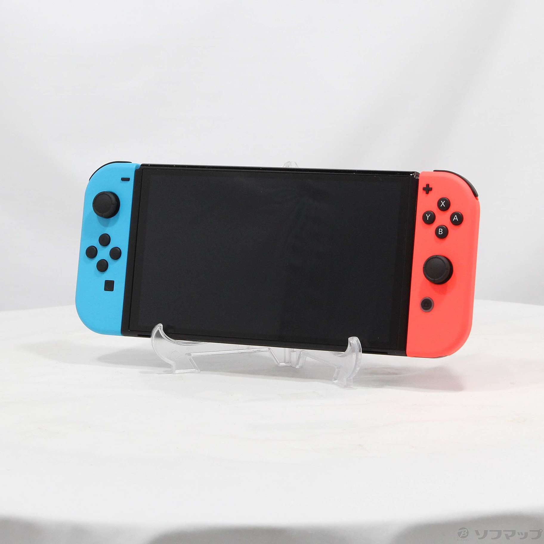 中古】Nintendo Switch 有機ELモデル Joy-Con(L) ネオンブルー／(R 