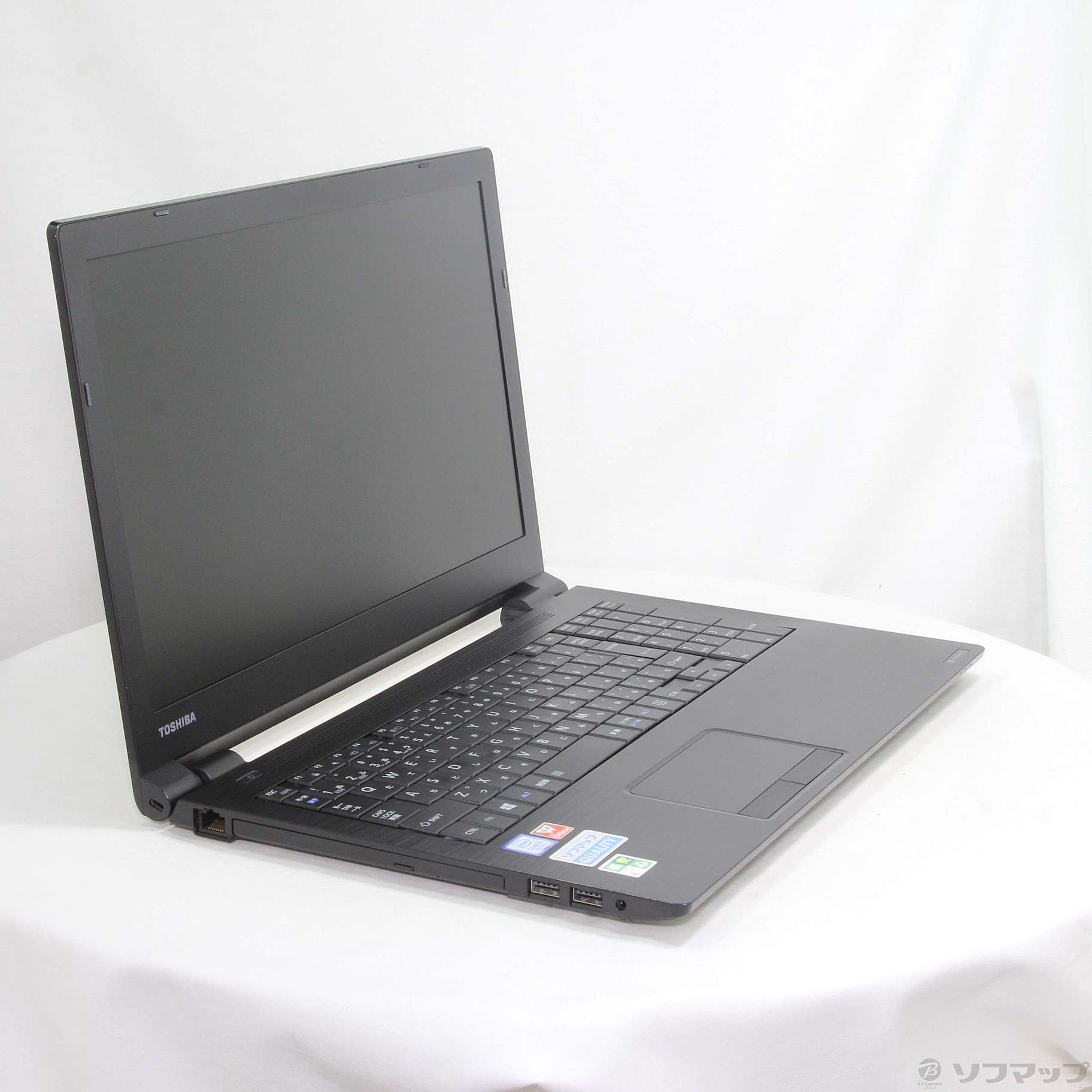 中古】格安安心パソコン dynabook B3 P1B3LBAB ブラック 〔Windows 10