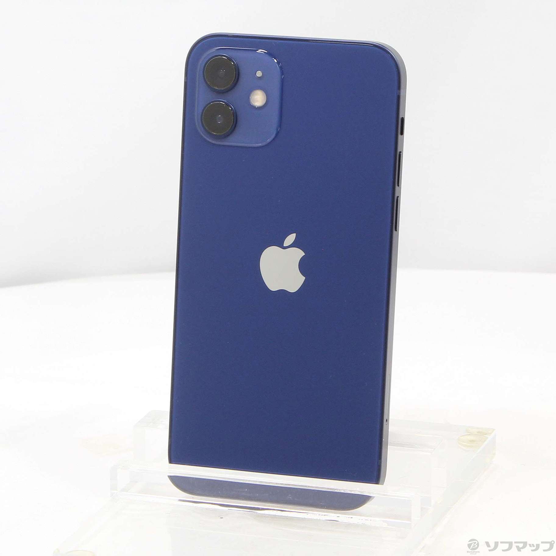 中古】iPhone12 64GB ブルー MGHR3J／A SIMフリー [2133047241742