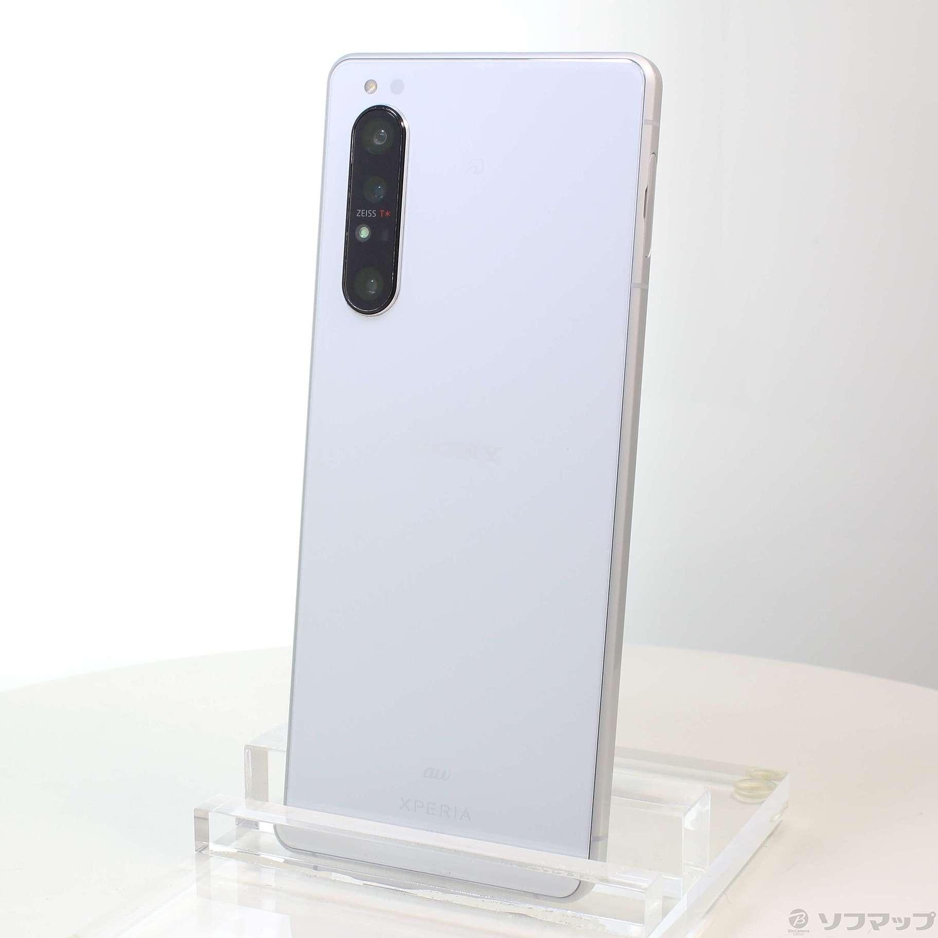 中古】Xperia 1 II 128GB ホワイト SOG01 auロック解除SIMフリー