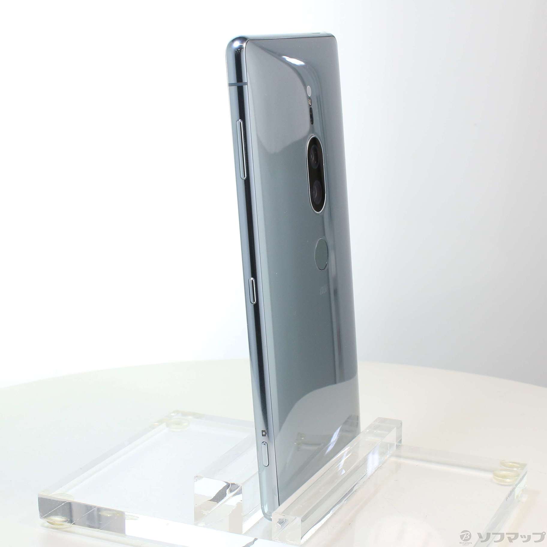 中古】Xperia XZ2 Premium 64GB クロムシルバー SOV38 auロック解除SIM