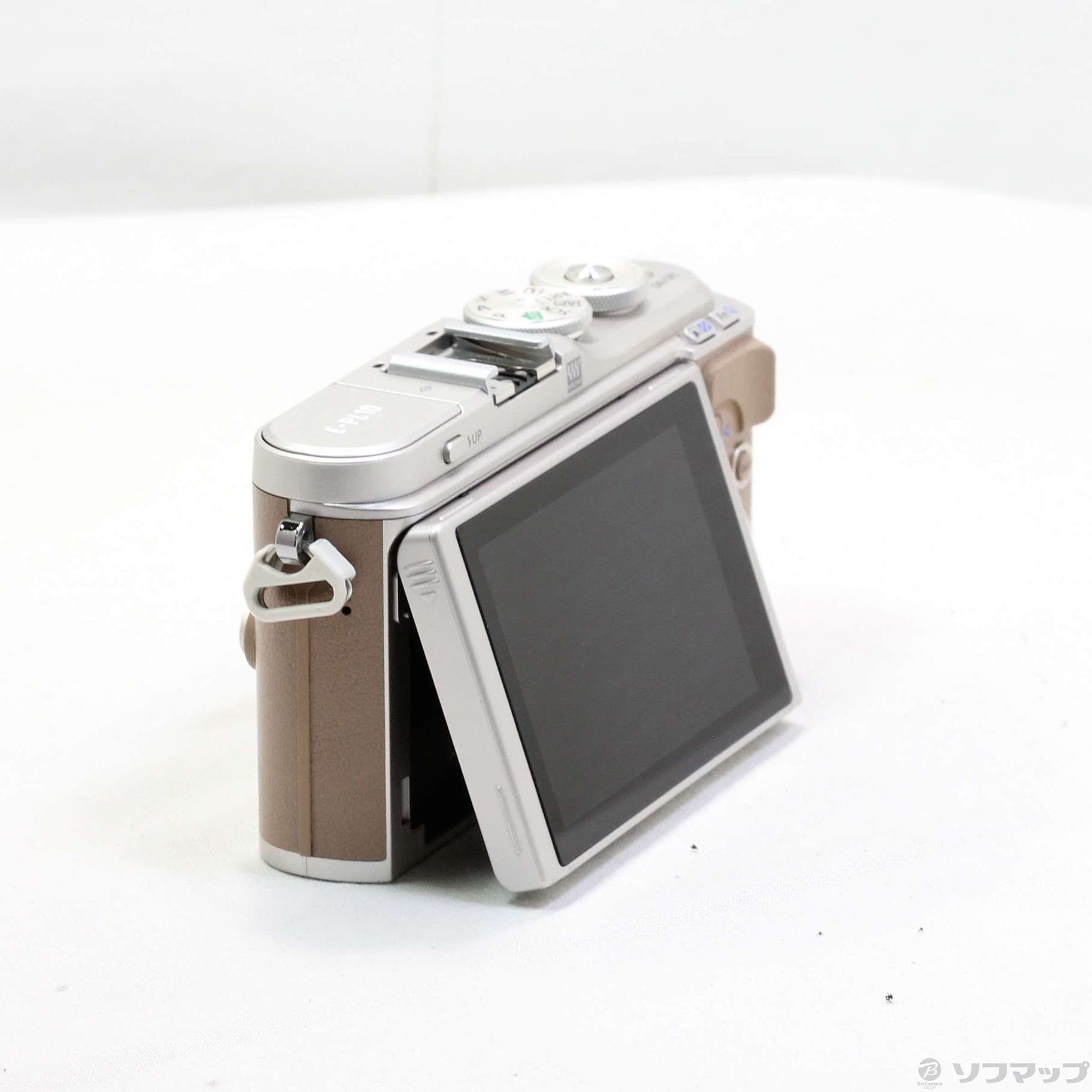 中古】OLYMPUS PEN E-PL10 ボディ ブラウン [2133047259310] - リコレ