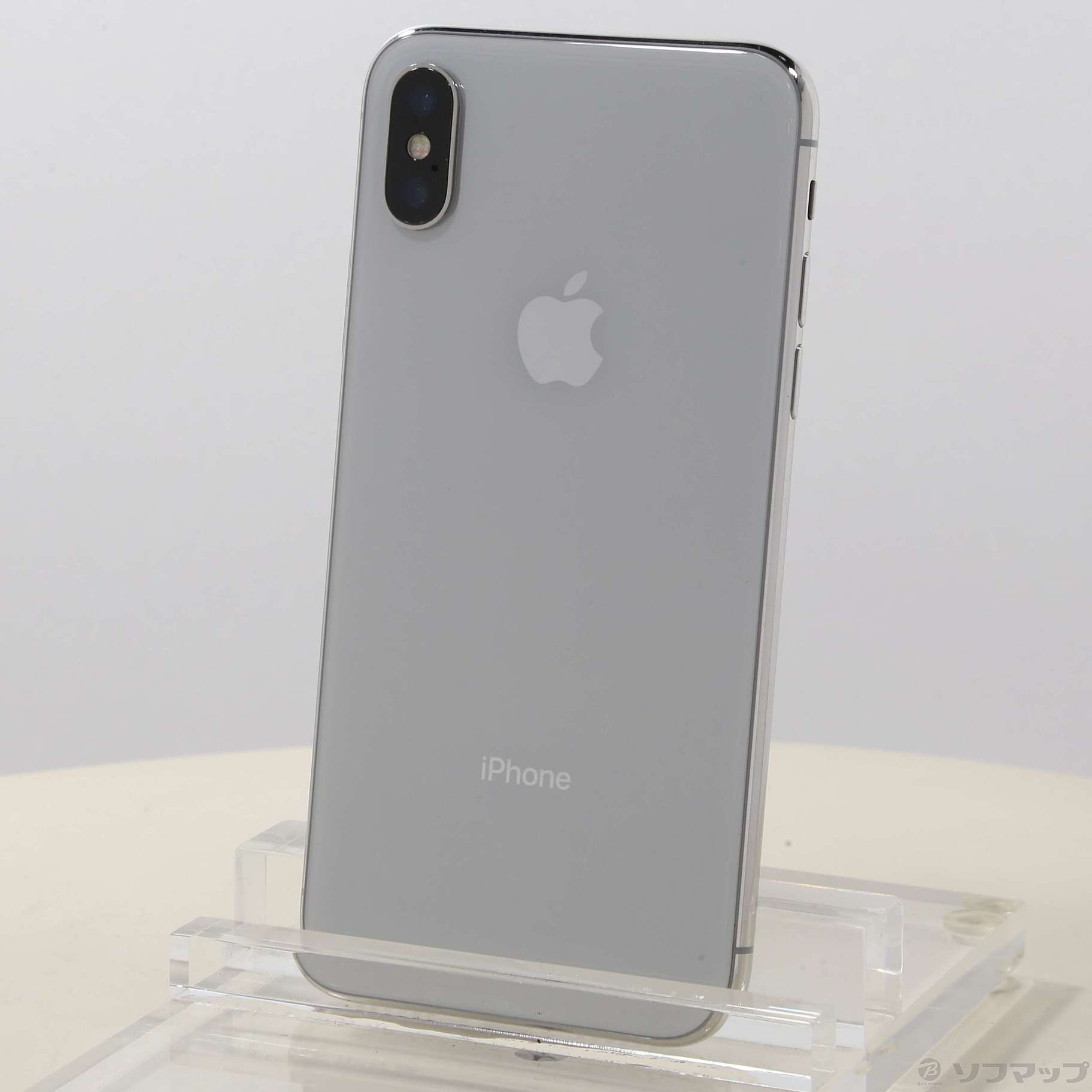 中古】iPhoneX 256GB シルバー MQC22J／A SIMフリー [2133047260583