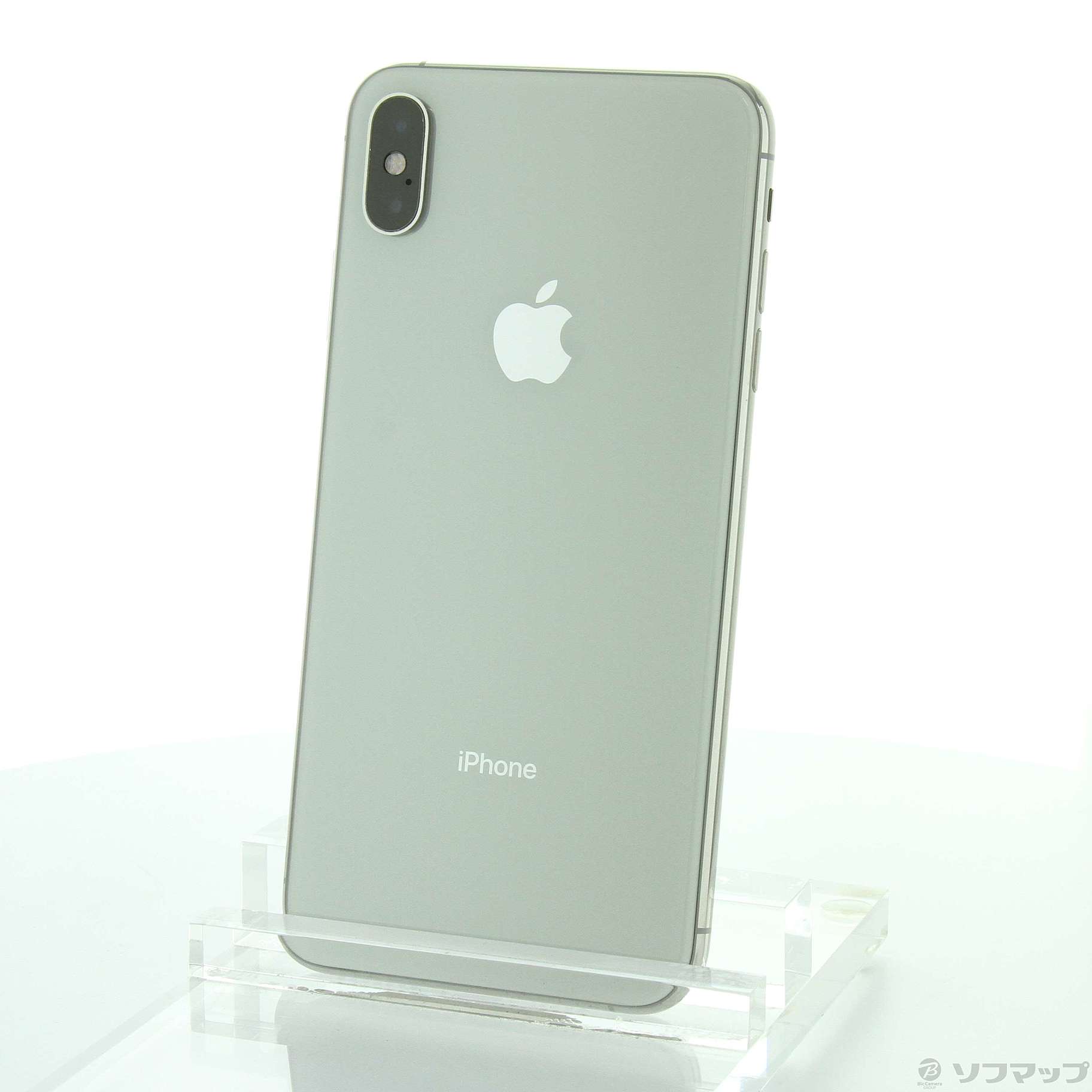中古】iPhoneXS Max 64GB シルバー MT6R2J／A SoftBank [2133047266646