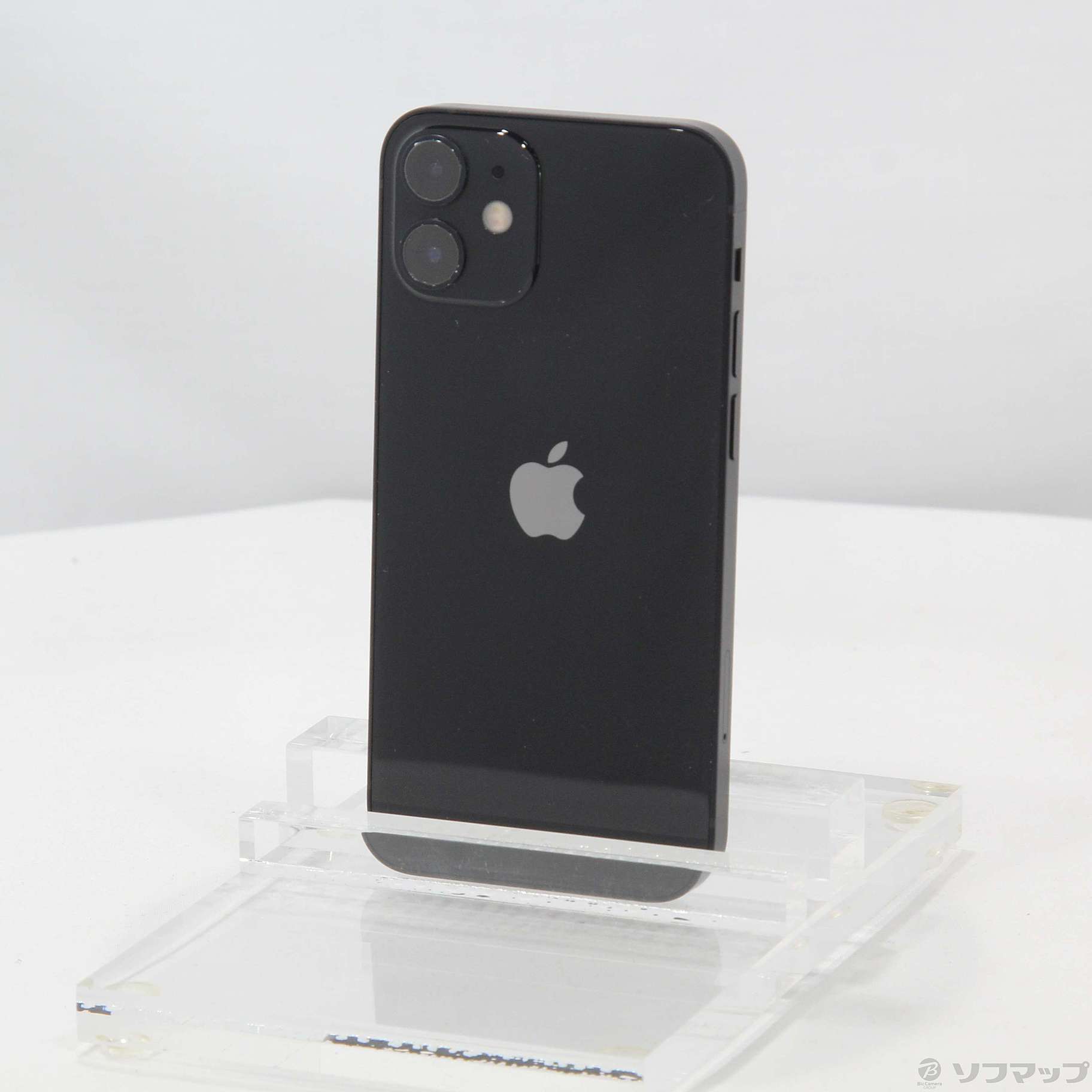 中古】iPhone12 mini 64GB ブラック MGA03J／A SIMフリー