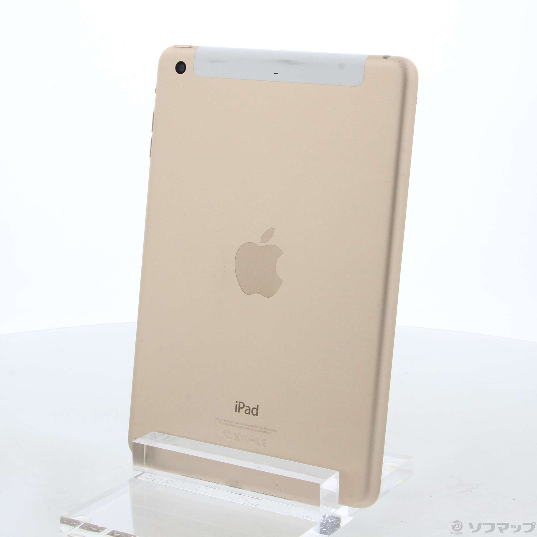 中古】iPad mini 3 16GB ゴールド MGYR2J／A SoftBank [2133047268060