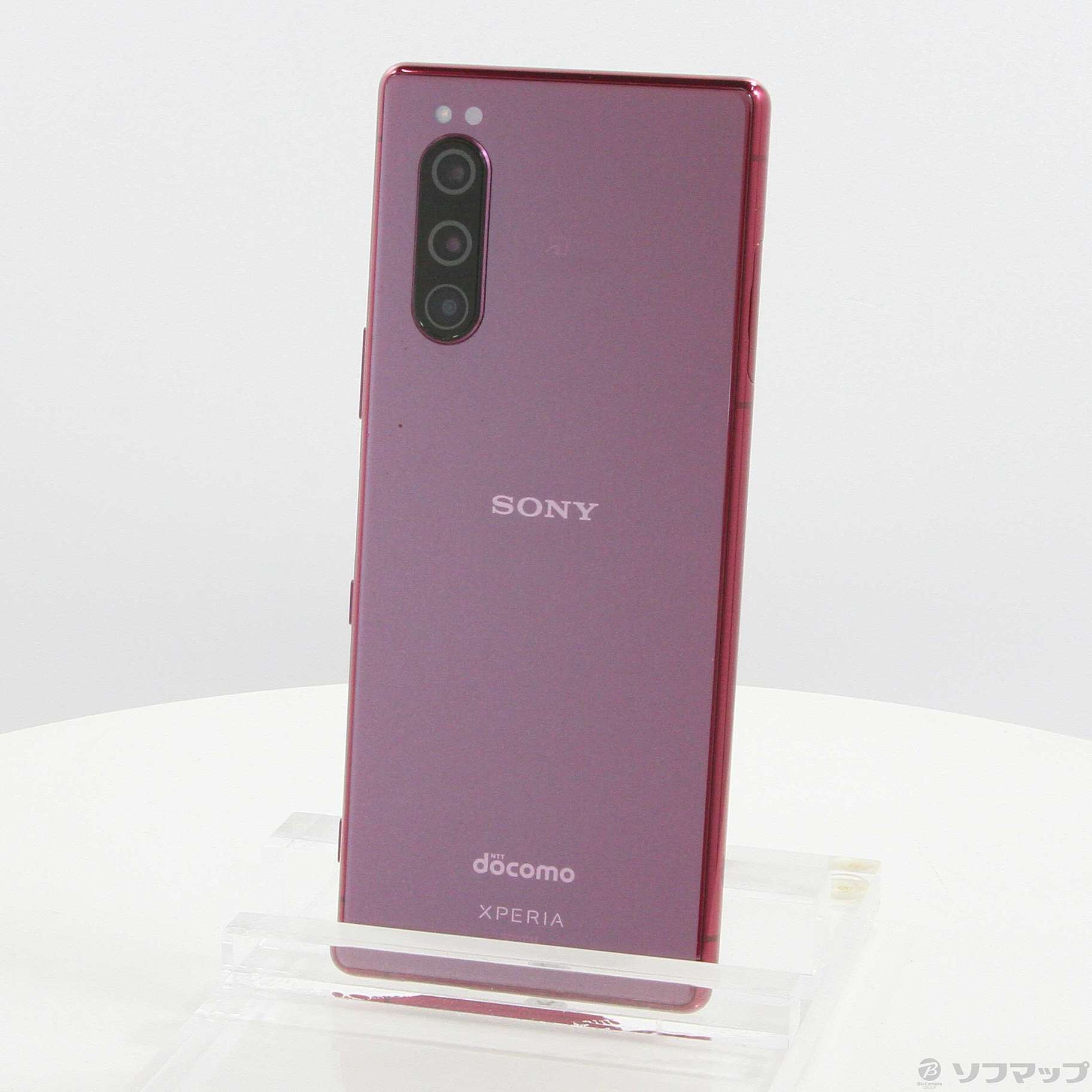 Xperia 5 64GB レッド SO-01M docomoロック解除SIMフリー