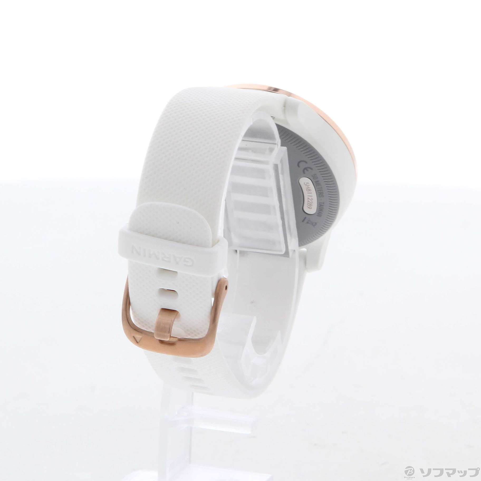 中古】〔展示品〕 vivoactive 4S White／Rose Gold 010-02172-27