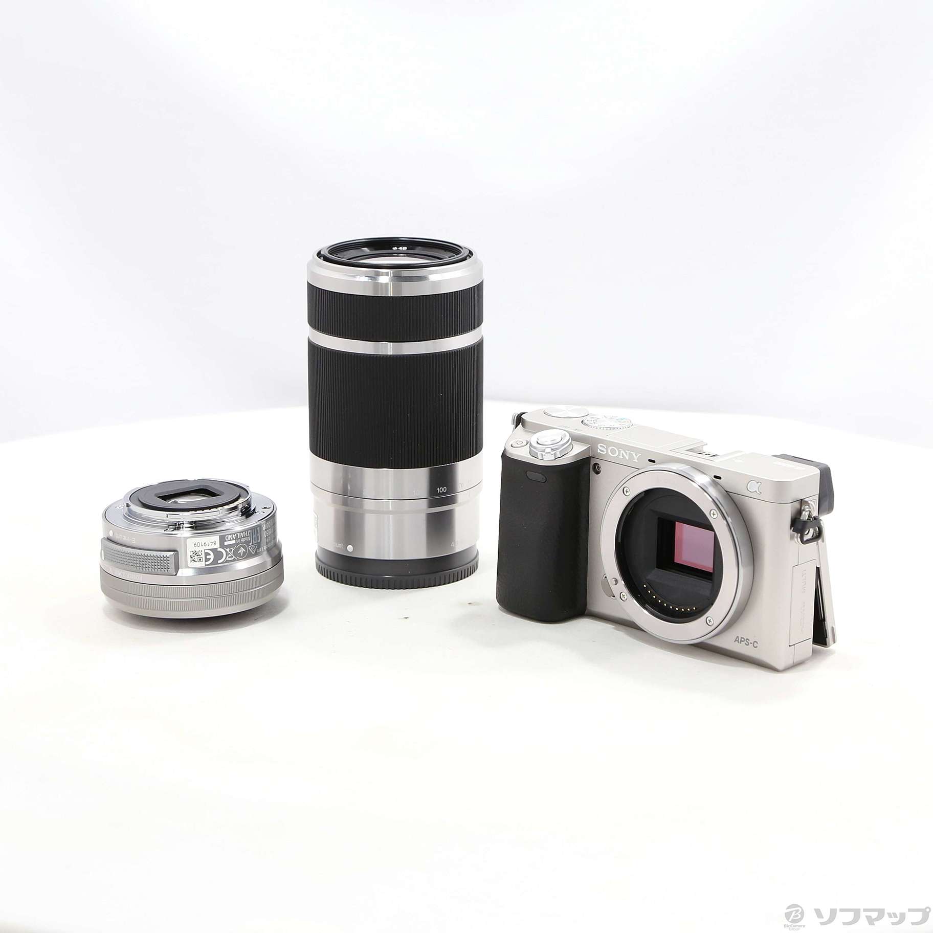 中古】〔展示品〕 α6000 ダブルズームレンズキット ILCE-6000Y S JE3