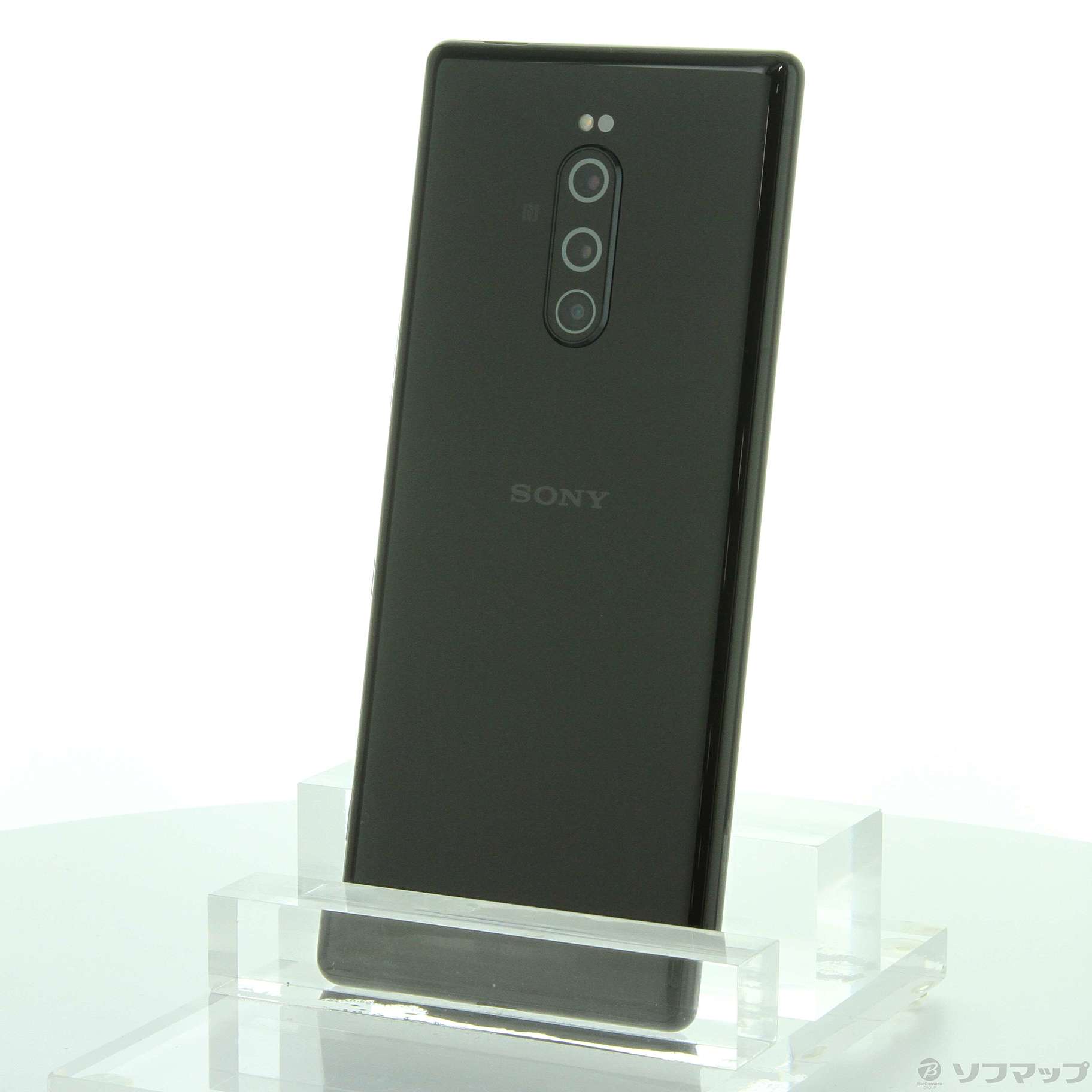 中古品〕 Xperia 1 64GB ブラック 802SO SoftBank｜の通販はソフマップ