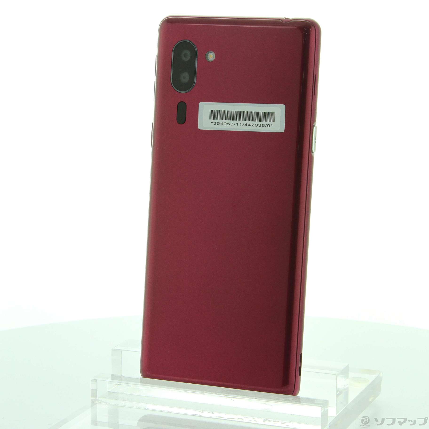 中古】シンプルスマホ5 32GB ワインレッド A001SH SoftBank