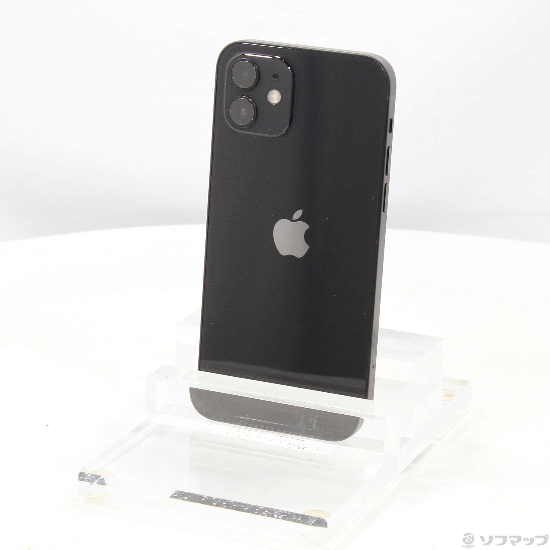 中古】iPhone12 64GB ブラック MGHN3J／A SIMフリー [2133047284169