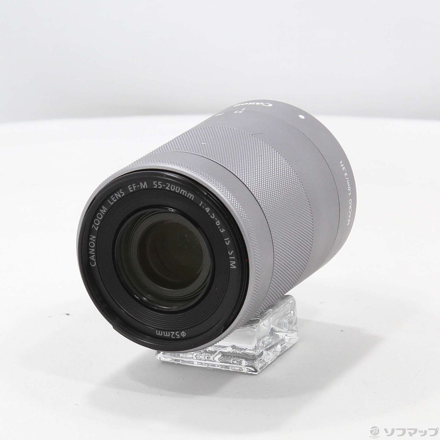 中古】EF-M55-200MM F4.5-6.3 IS STM シルバー [2133047290139 