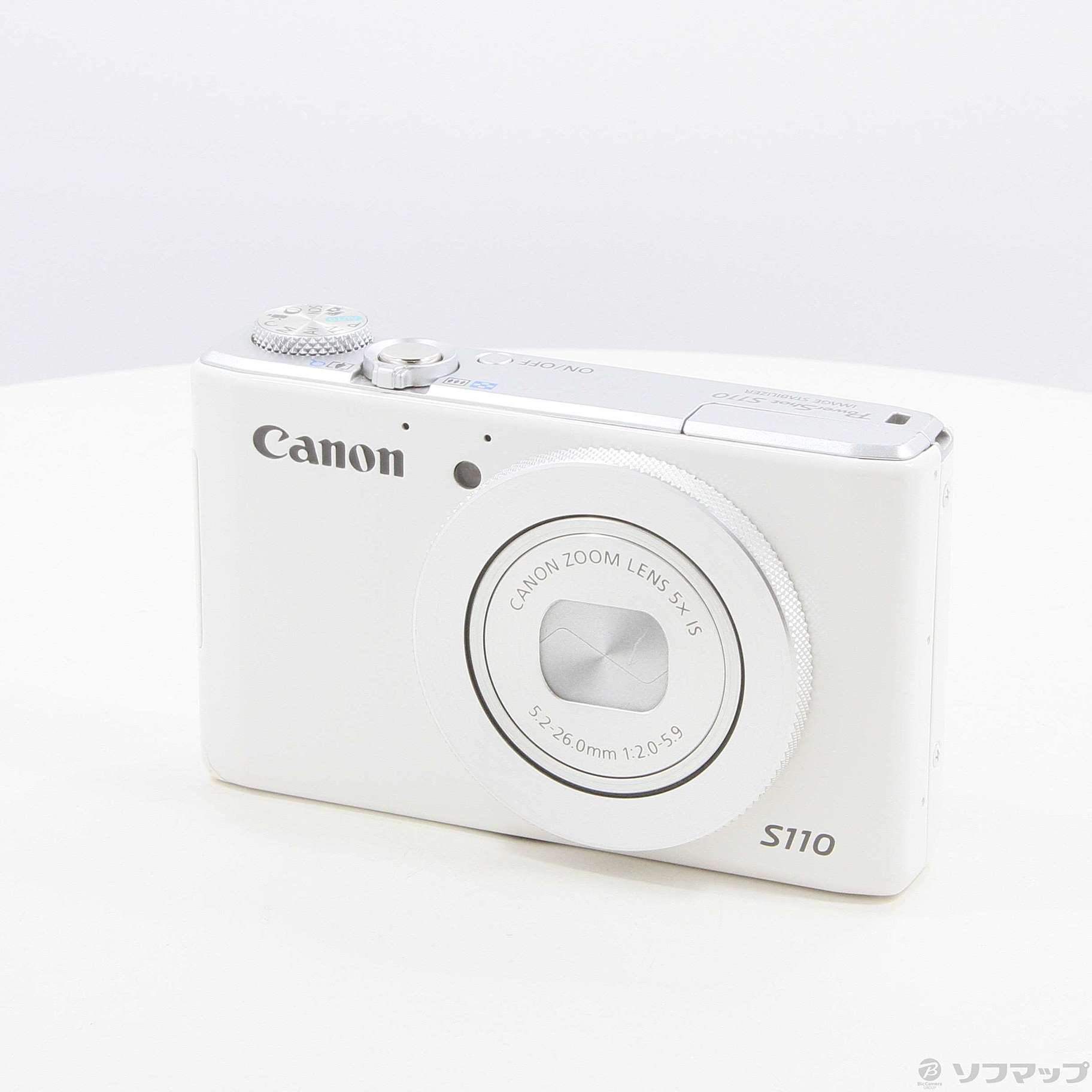 中古】PowerShot S110 (1210万画素／5倍／ホワイト／SDXC