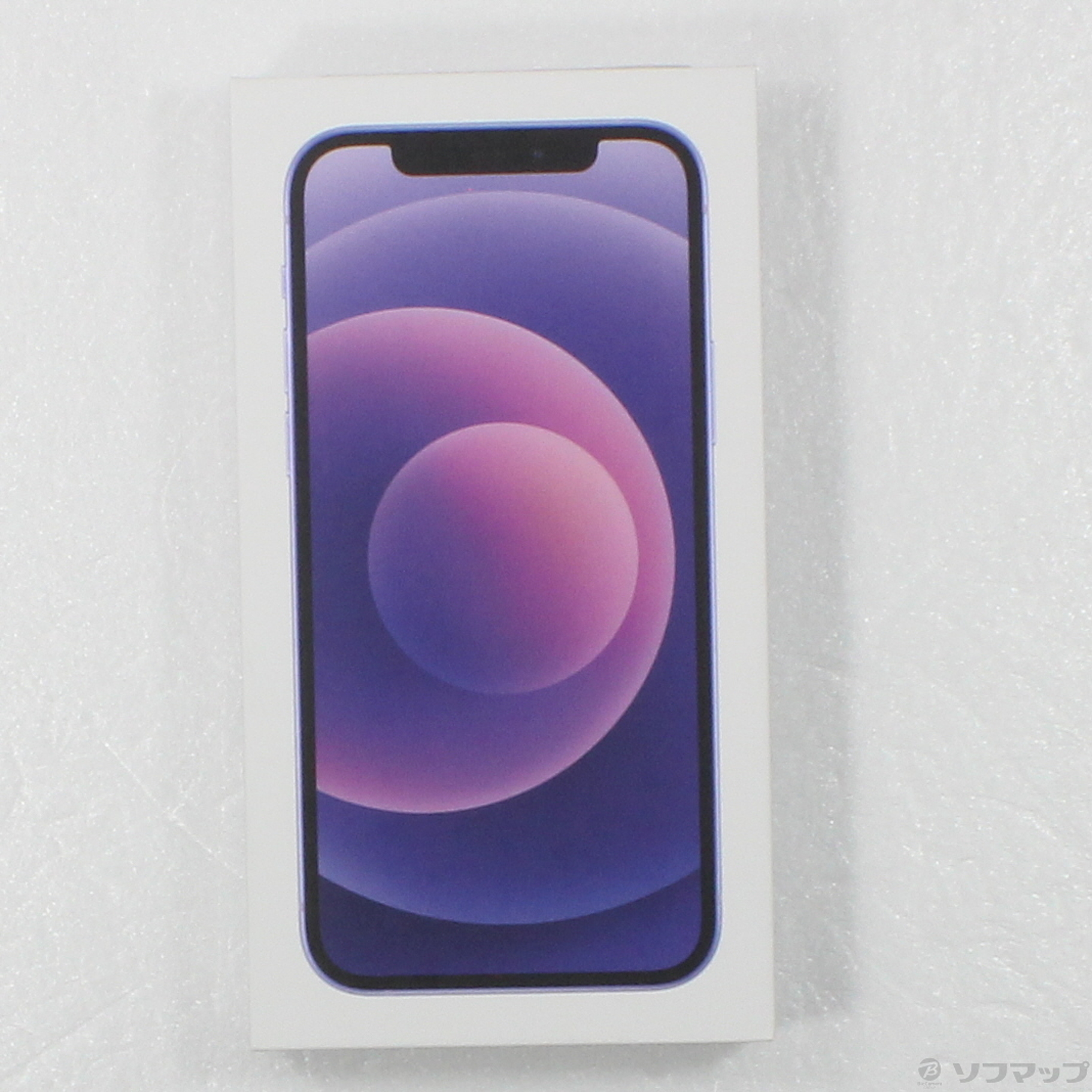 中古】iPhone12 64GB パープル MJNH3J／A SIMフリー [2133047295455