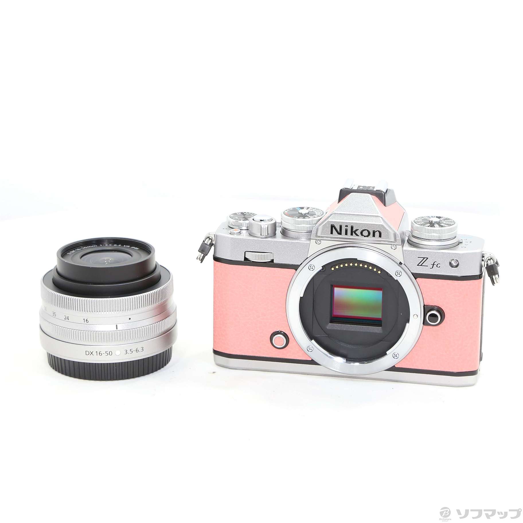 Nikon Z fc 16-50 SLキット コーラルピンク 電源未投入