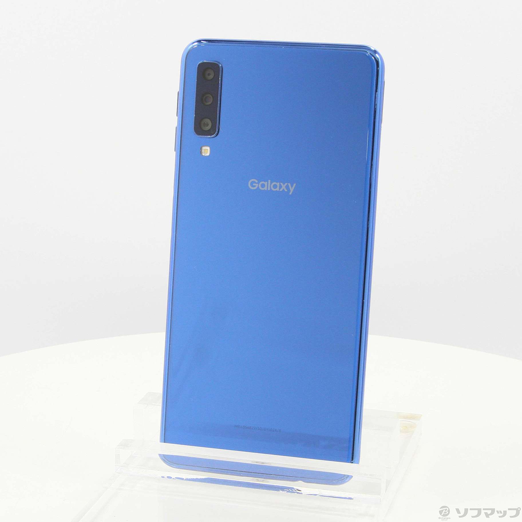 中古】GALAXY A7 楽天版 64GB ブルー SM-A750C SIMフリー