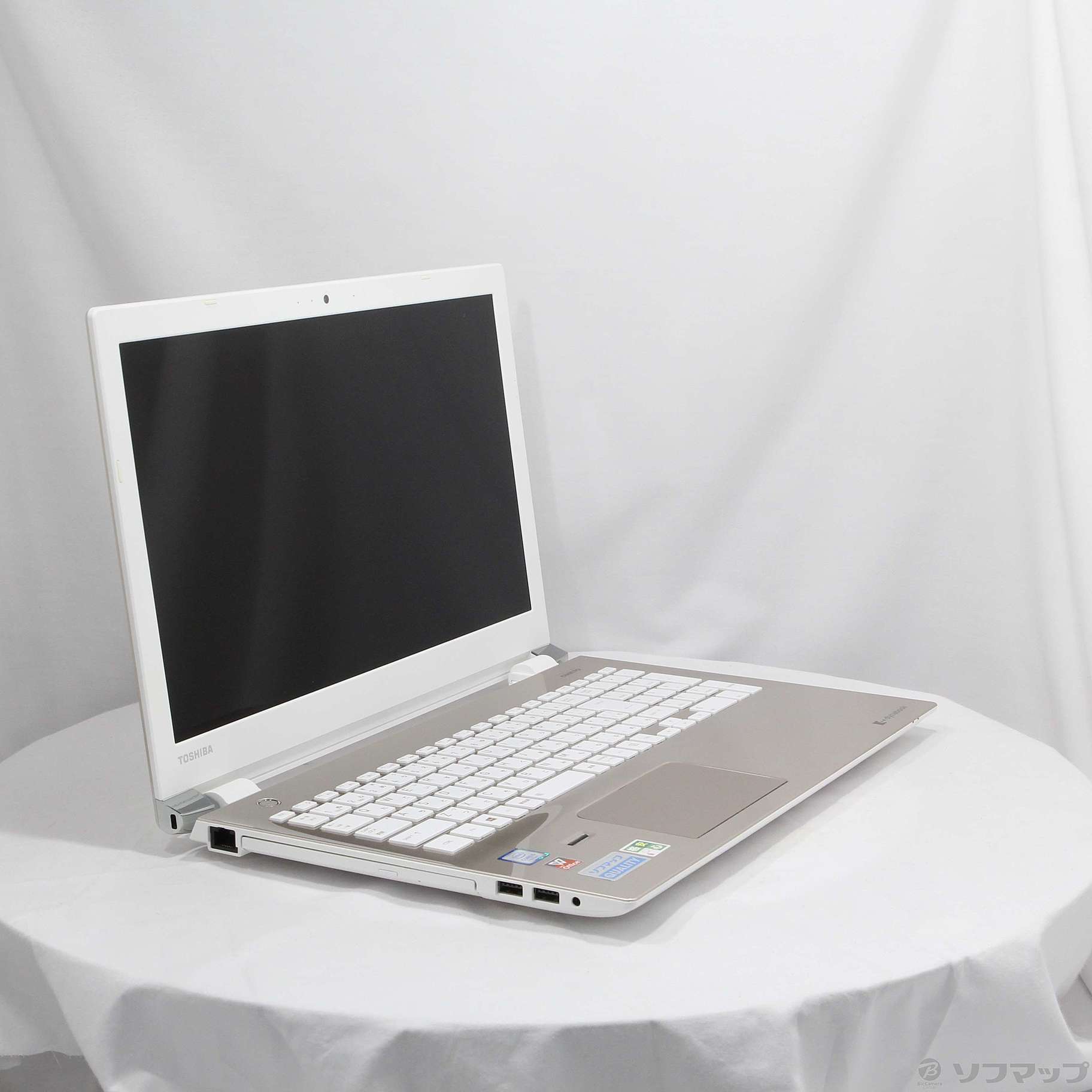 中古品〕 格安安心パソコン dynabook T55／CGD PT55CGD-BJA2 サテン