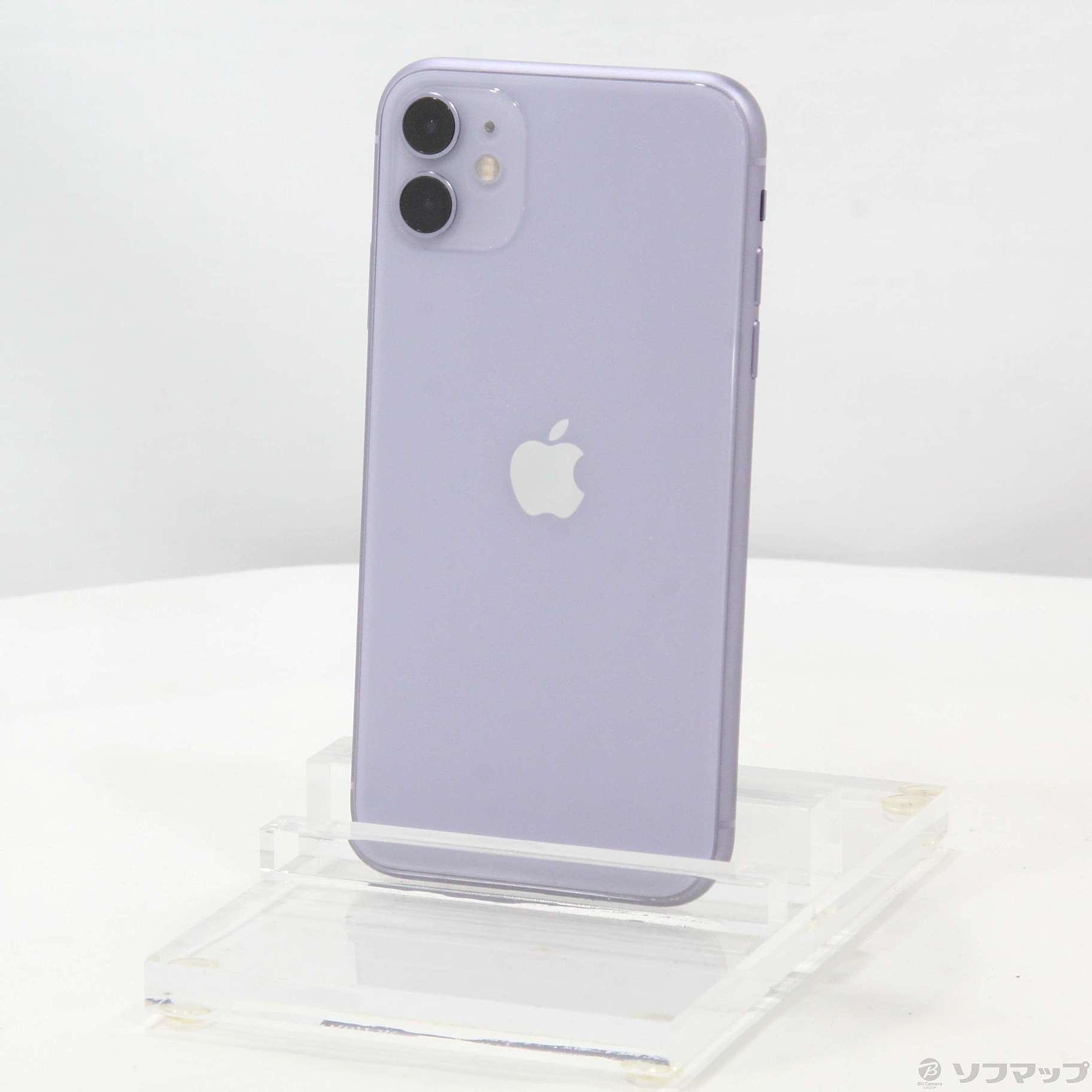 中古】iPhone11 128GB パープル MHDM3J／A SIMフリー [2133047306380