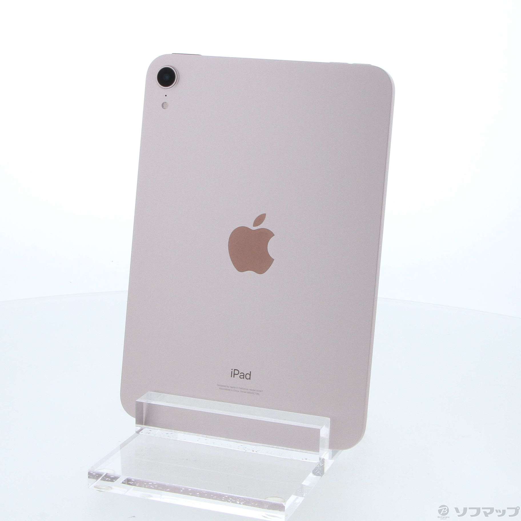 中古】iPad mini 第6世代 64GB ピンク MLWL3J／A Wi-Fi [2133047309305