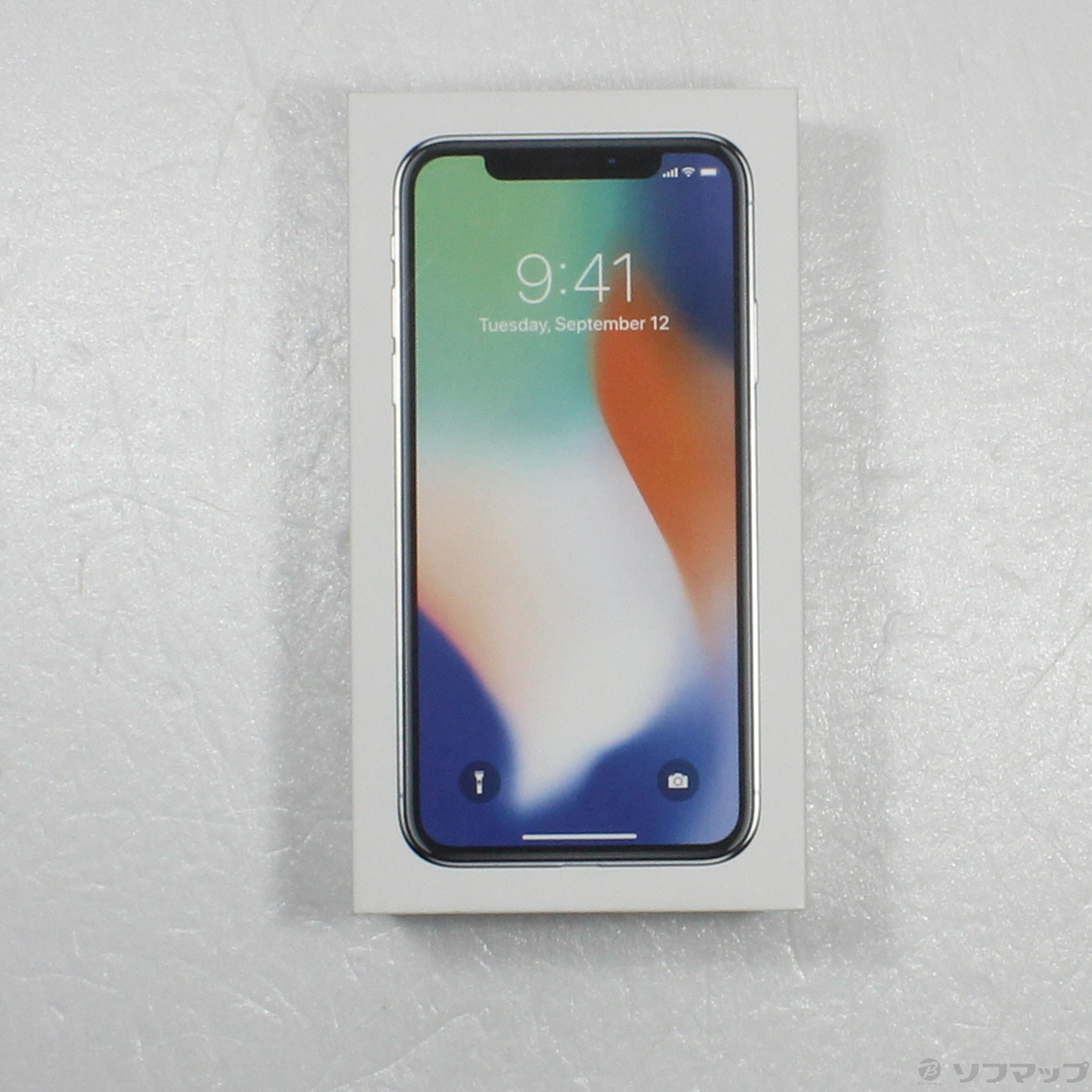 中古】iPhoneX 256GB シルバー MQC22J／A SIMフリー [2133047310103