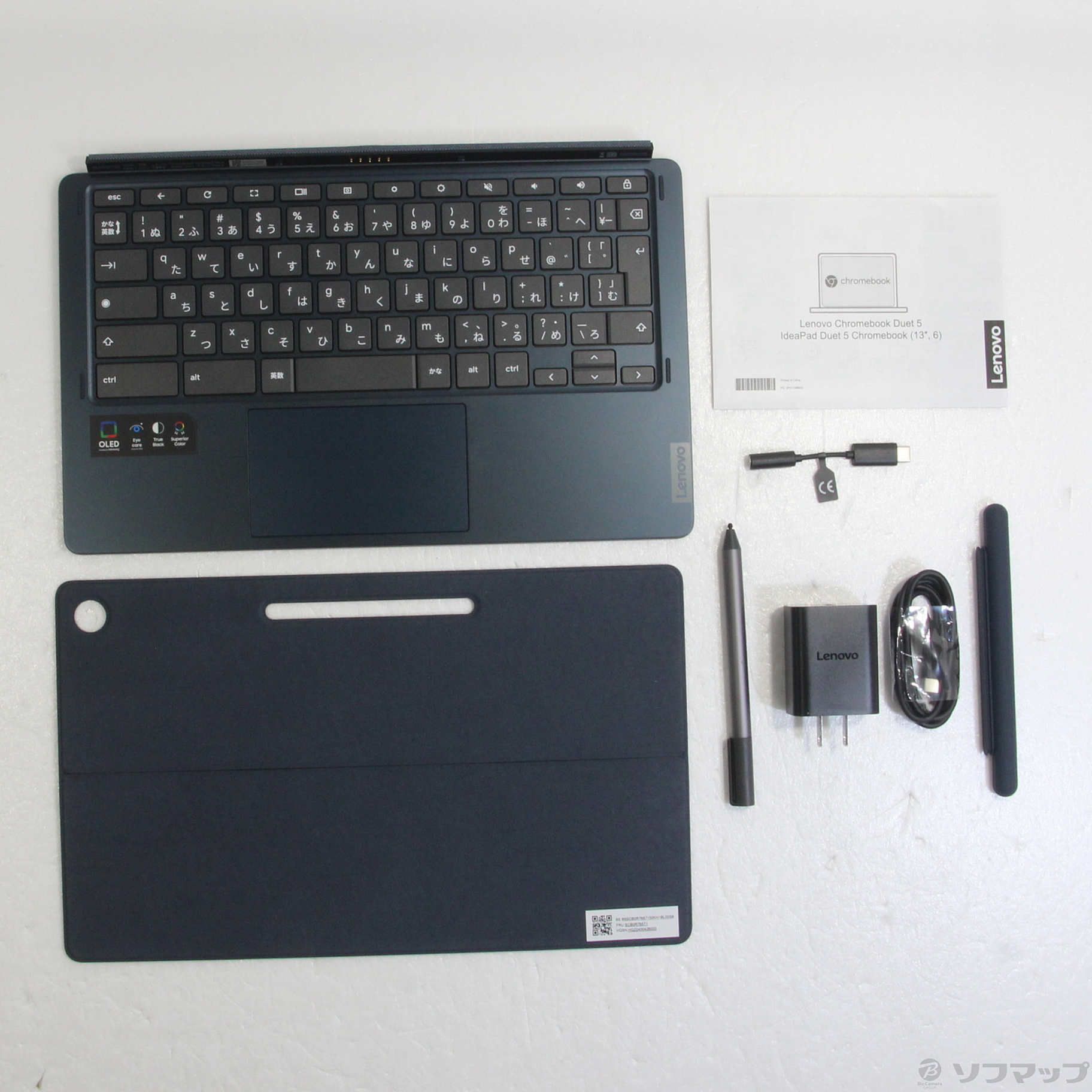 中古】〔展示品〕 ideapad Duet 560 Chromebook 82QS001UJP アビス 