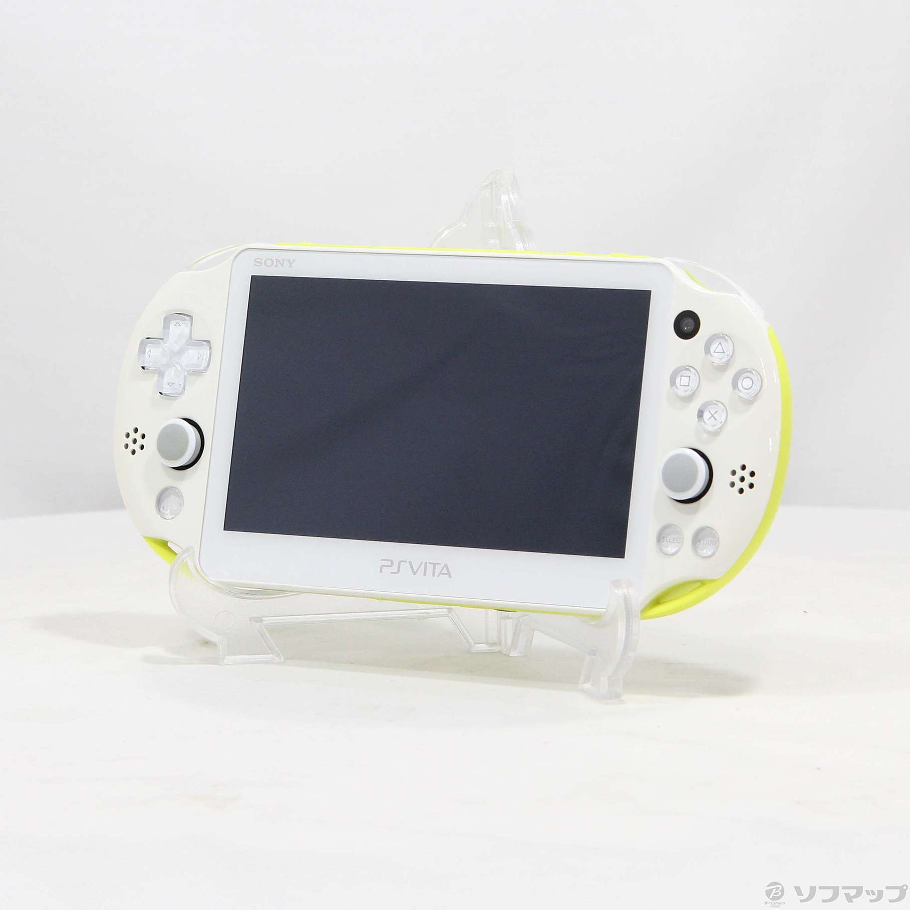 中古】PlayStation Vita Wi-Fiモデル ライムグリーン／ホワイト PCH ...