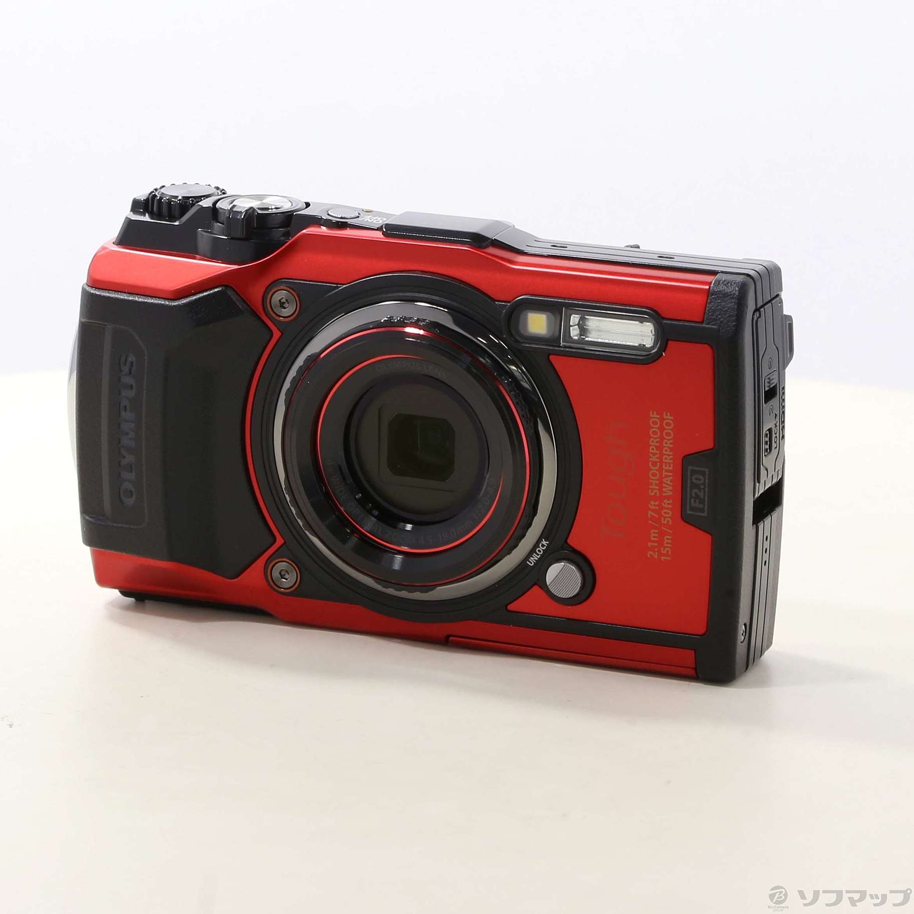 オリンパス Tough TG-6 レッド - コンパクトデジタルカメラ