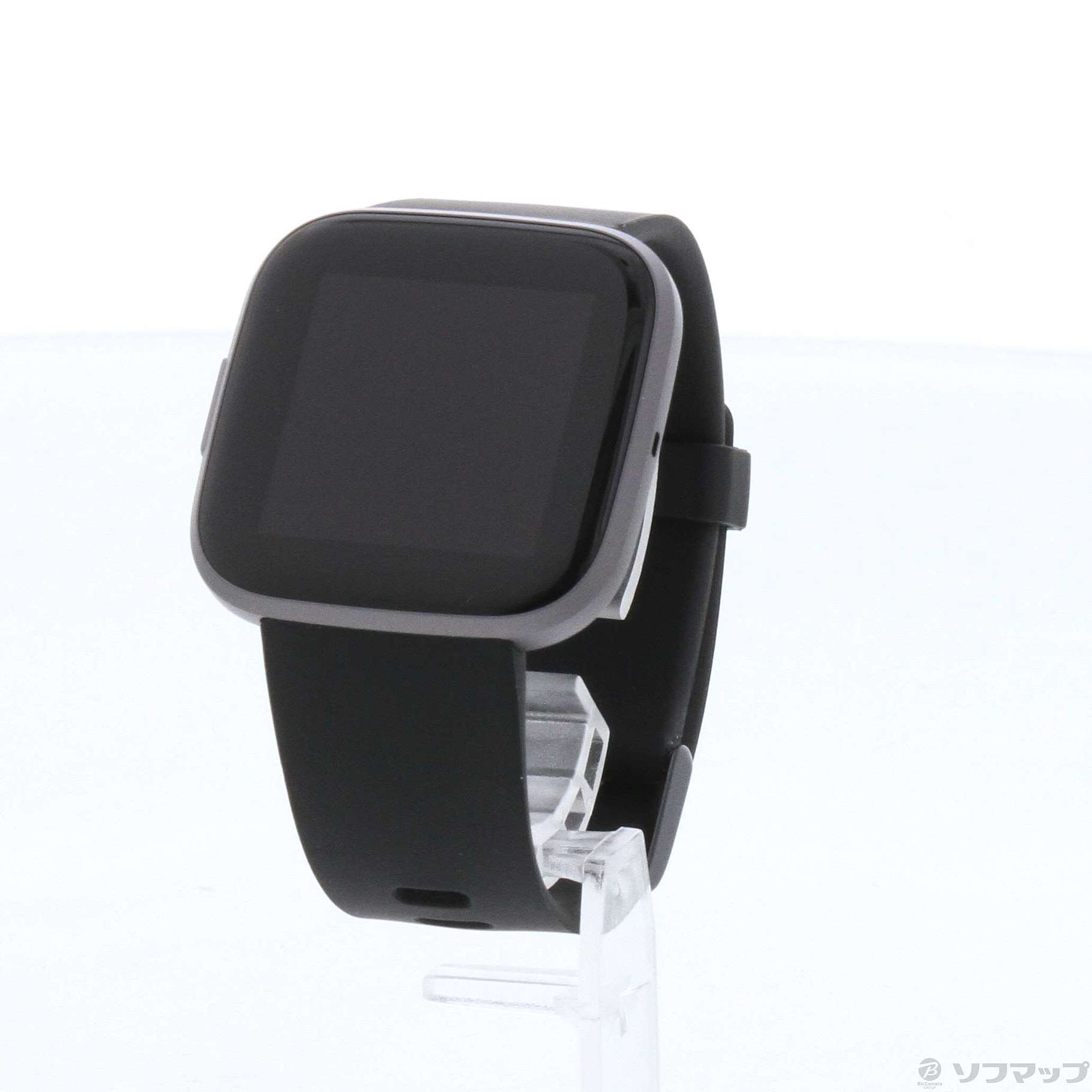 〔展示品〕 Fitbit Versa 2 ブラック／カーボン FB507BKBK-FRCJK