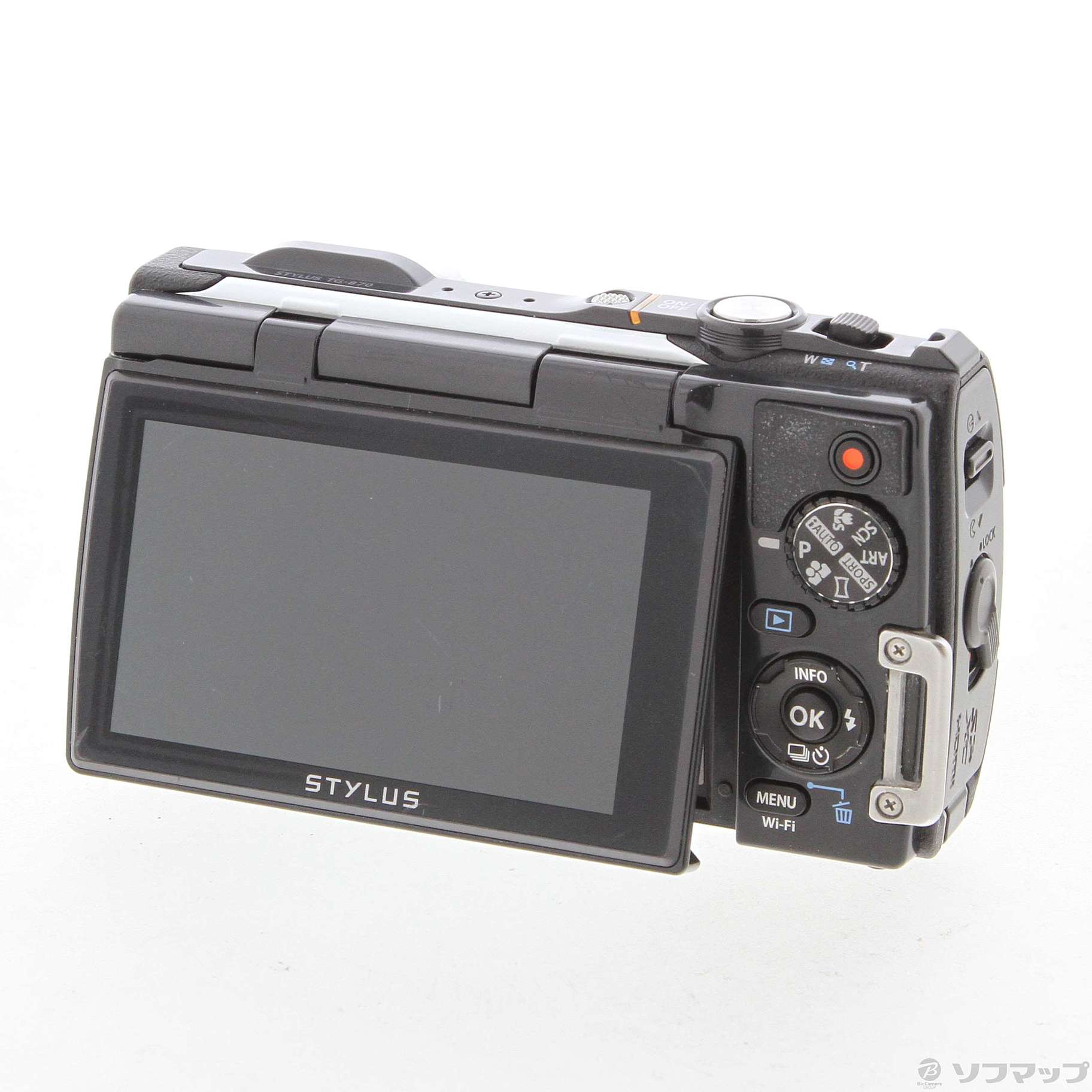 中古】OLYMPUS STYLUS TG-870 Tough ホワイト [2133047333485] - 法人