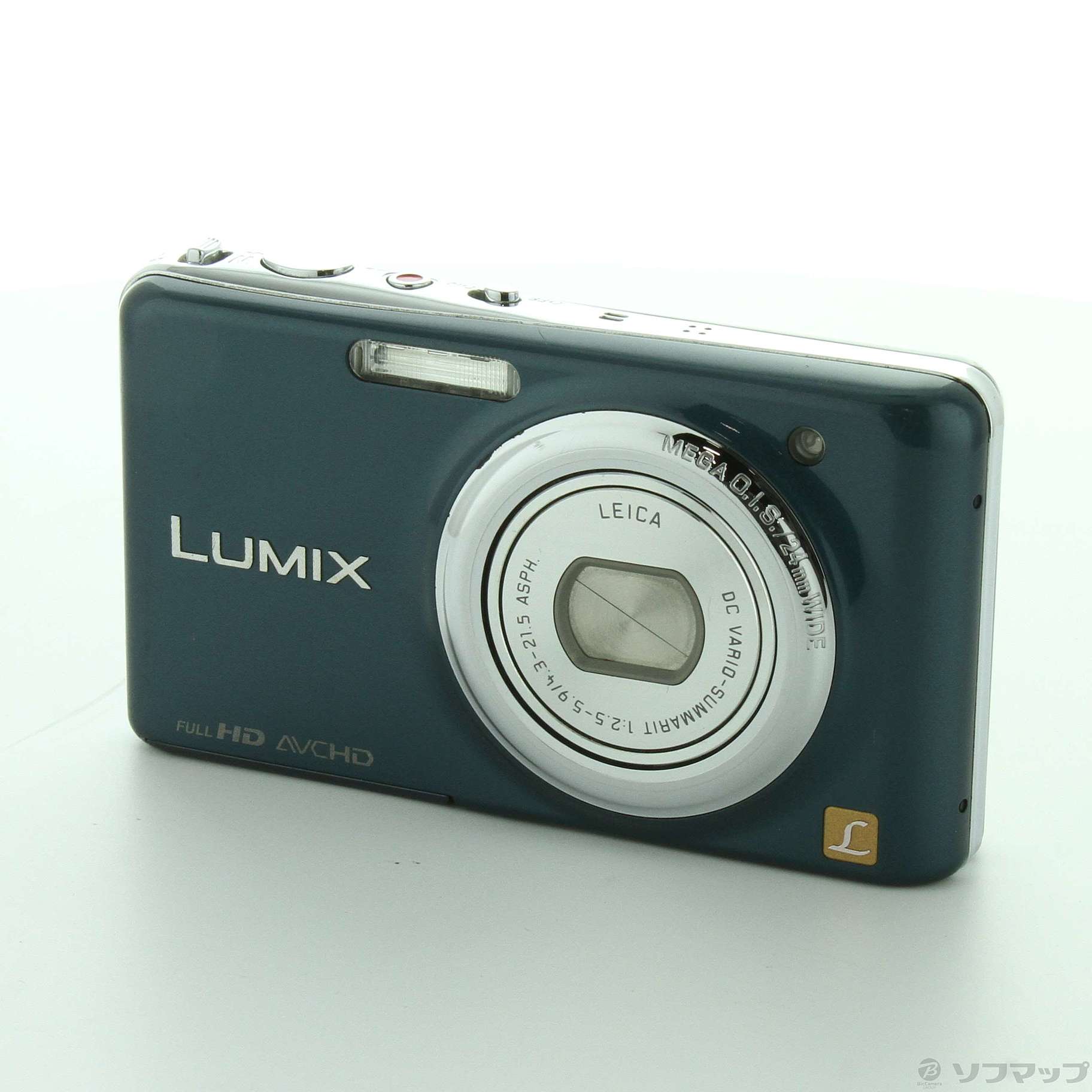 中古】LUMIX DMC-FX77-A (1210万画素／5倍／スエードブルー／SDXC