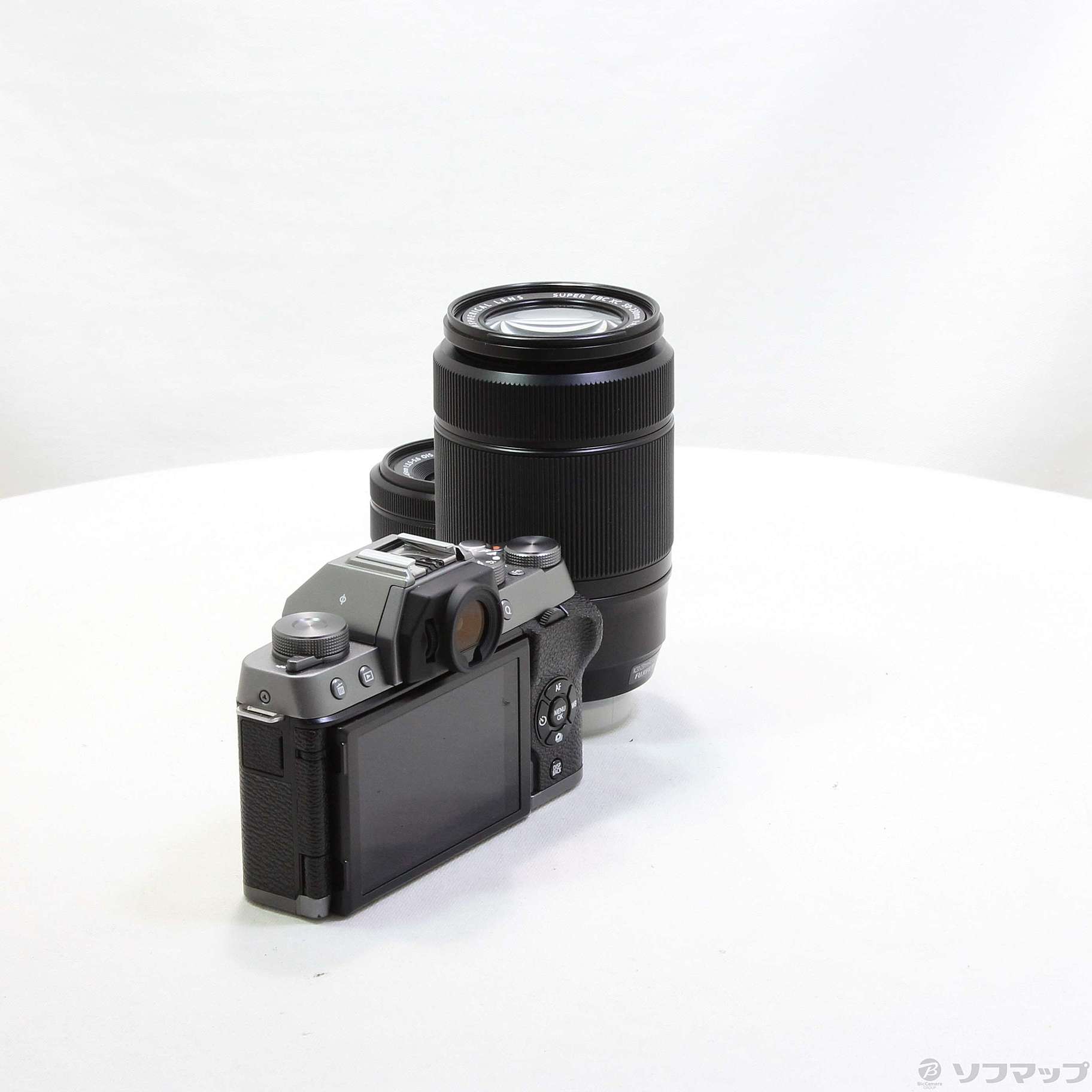 中古】FUJIFILM X-T100 ダブルズームレンズキット ダークシルバー ...