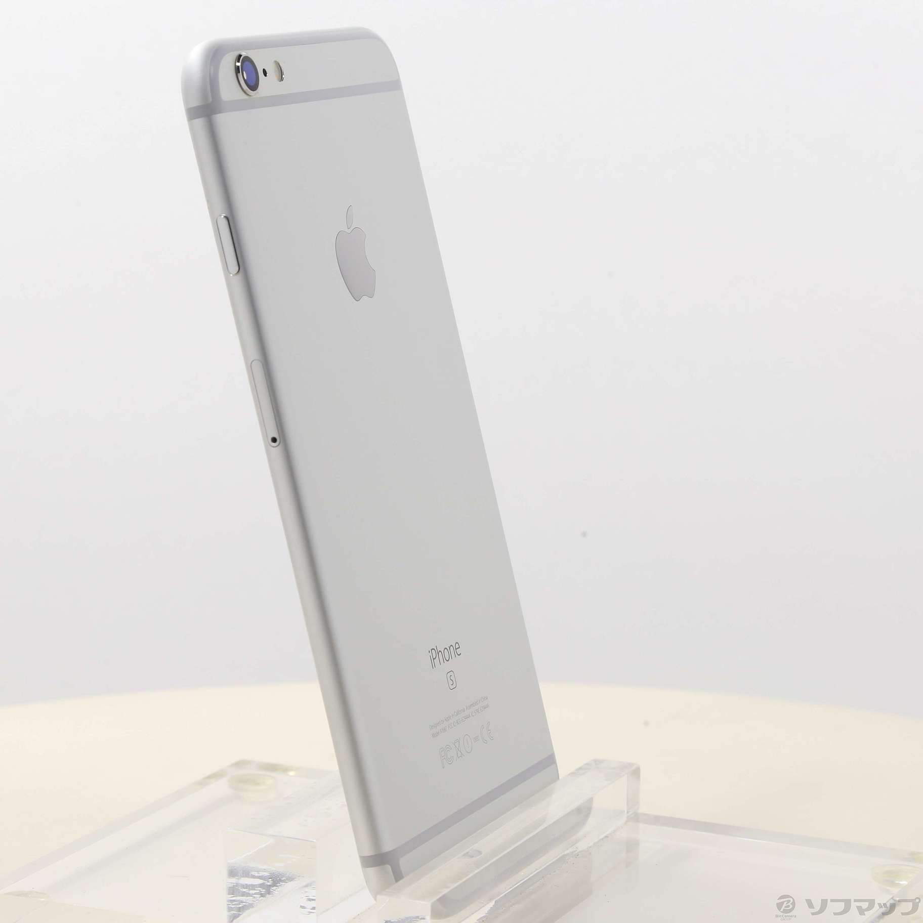 中古】iPhone6s Plus 128GB シルバー NKUE2J／A SoftBank