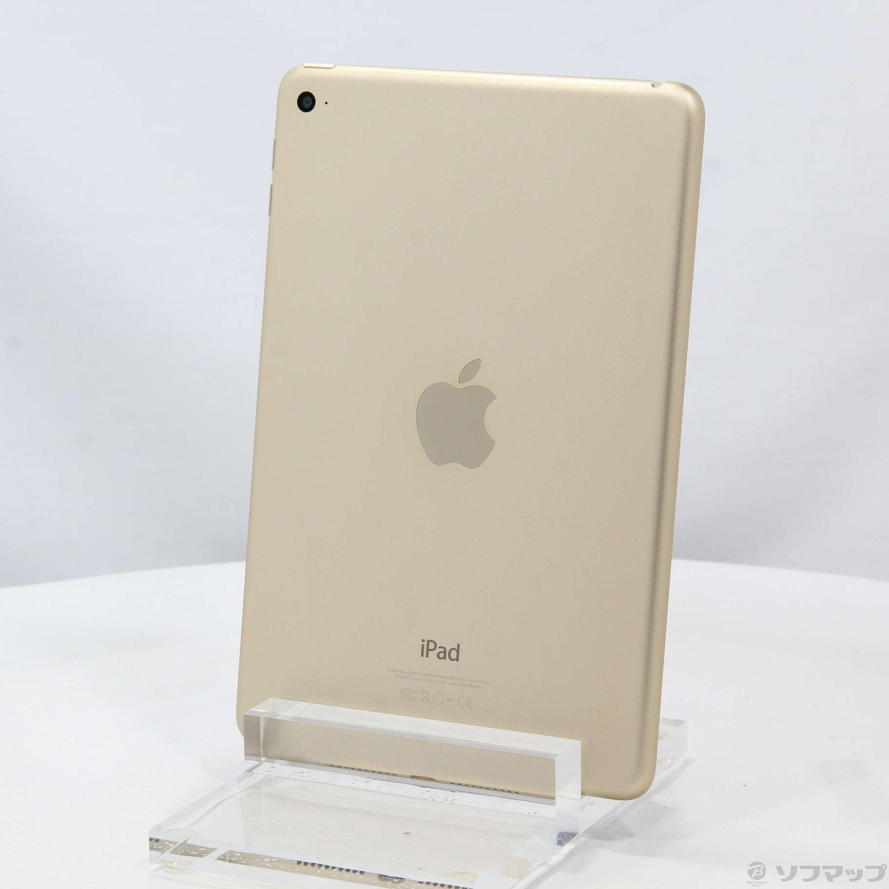 中古】iPad mini 4 16GB ゴールド MK6L2J／A Wi-Fi [2133047346454