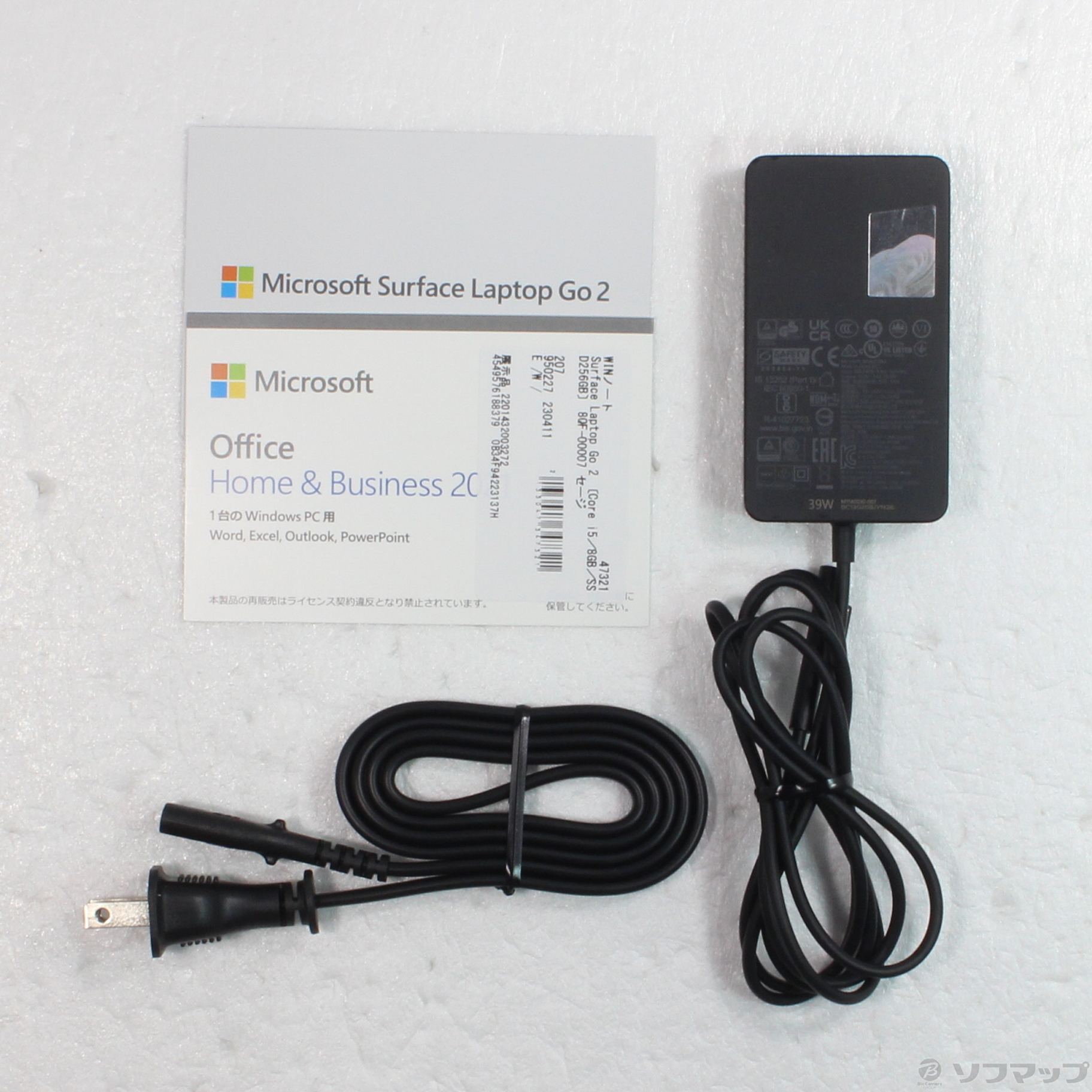 Go2 Laptop Surface SSD無 ジャンク 本体＋充電器 2で使うUSB-C充電器とケーブルはアンカーで揃えた Go Laptop Surface Windowsノート本体