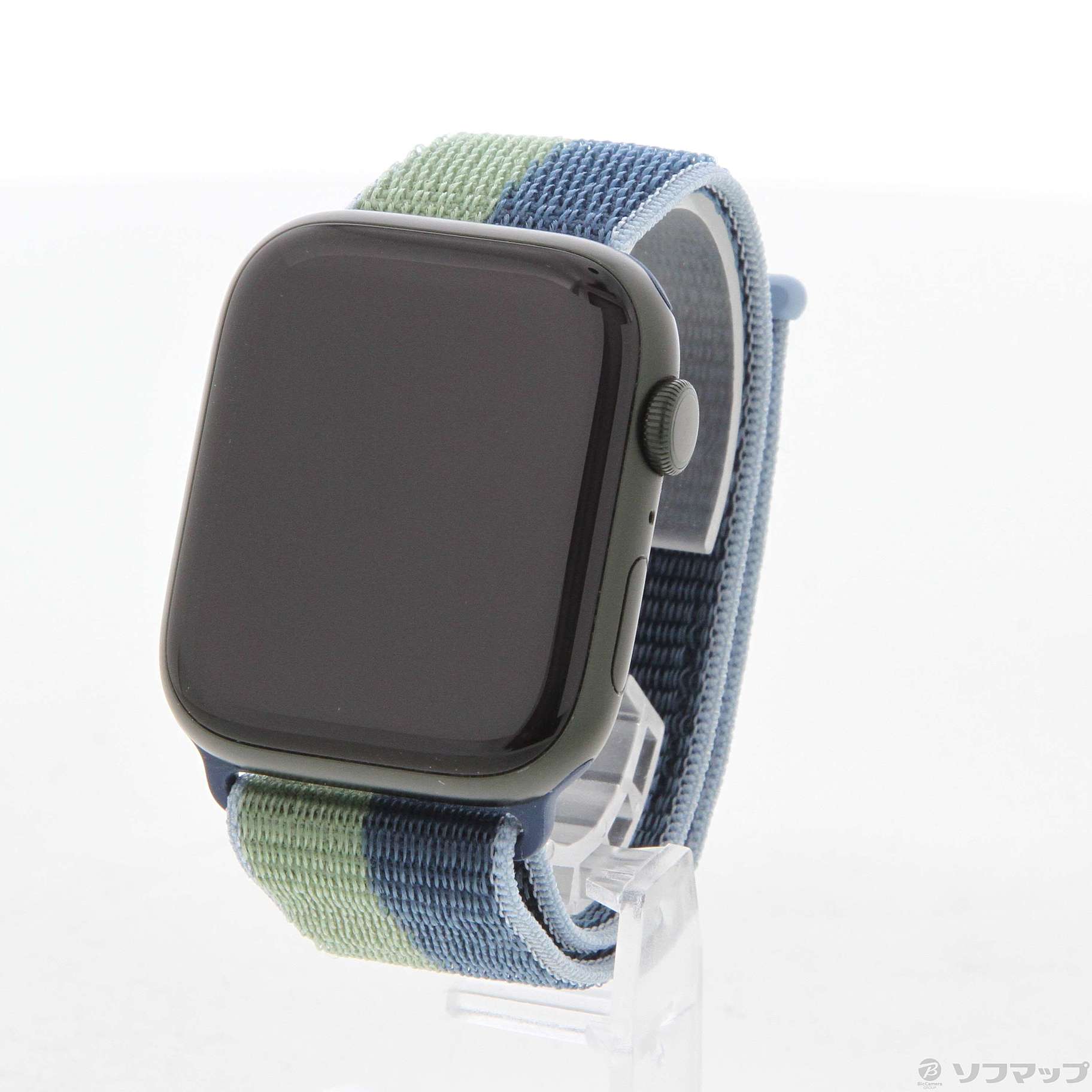 中古】Apple Watch Series 7 GPS 45mm グリーンアルミニウムケース