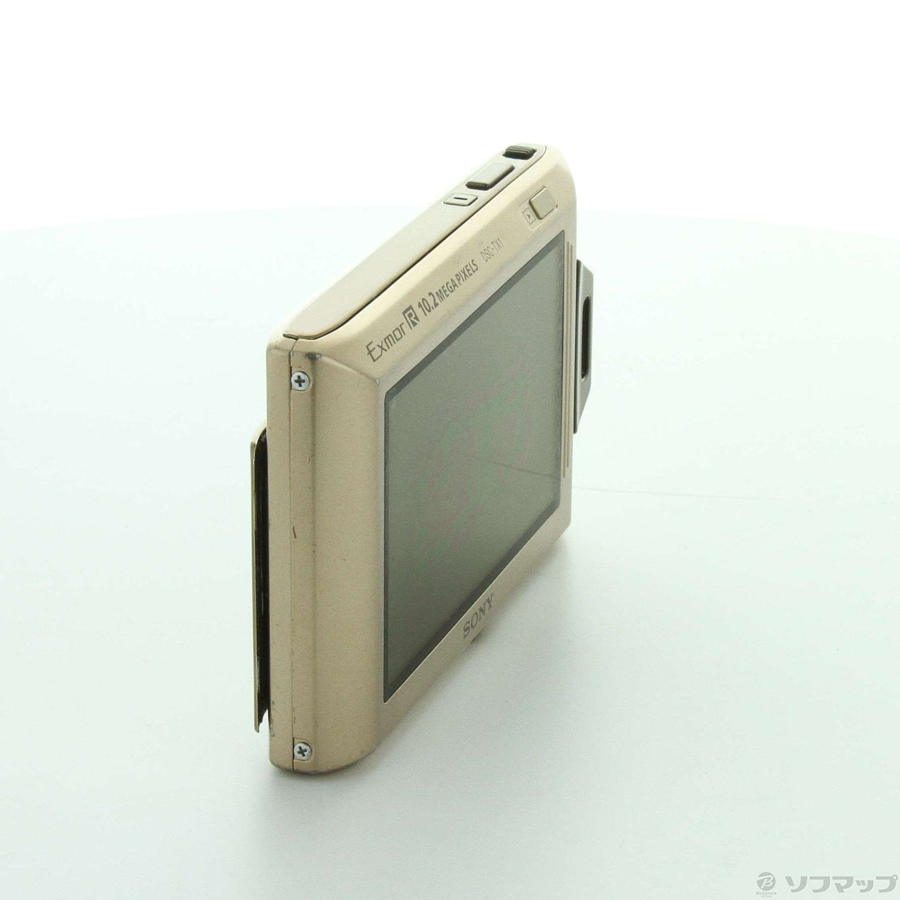 中古】CYBERSHOT DSC-TX1 (1020万画素／4倍ズーム／ゴールド