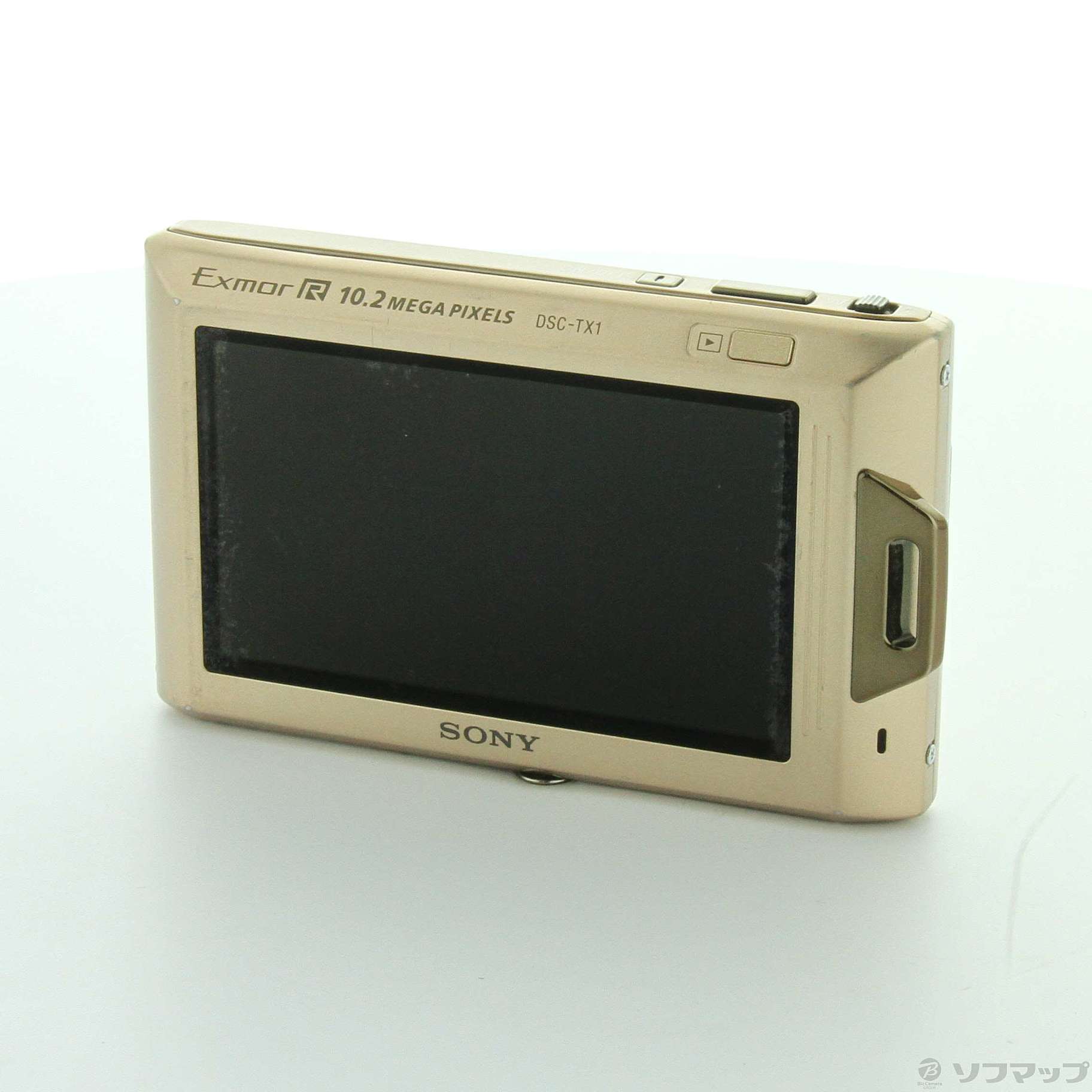 中古】CYBERSHOT DSC-TX1 (1020万画素／4倍ズーム／ゴールド