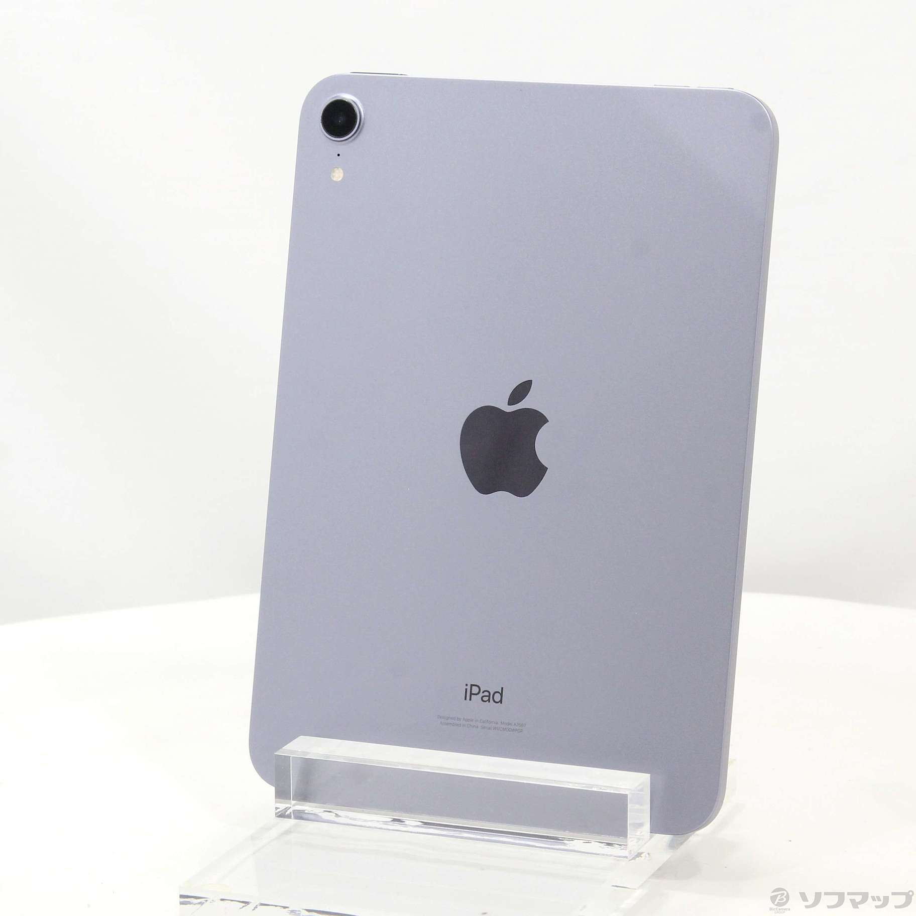 中古】iPad mini 第6世代 256GB パープル MK7X3J／A Wi-Fi