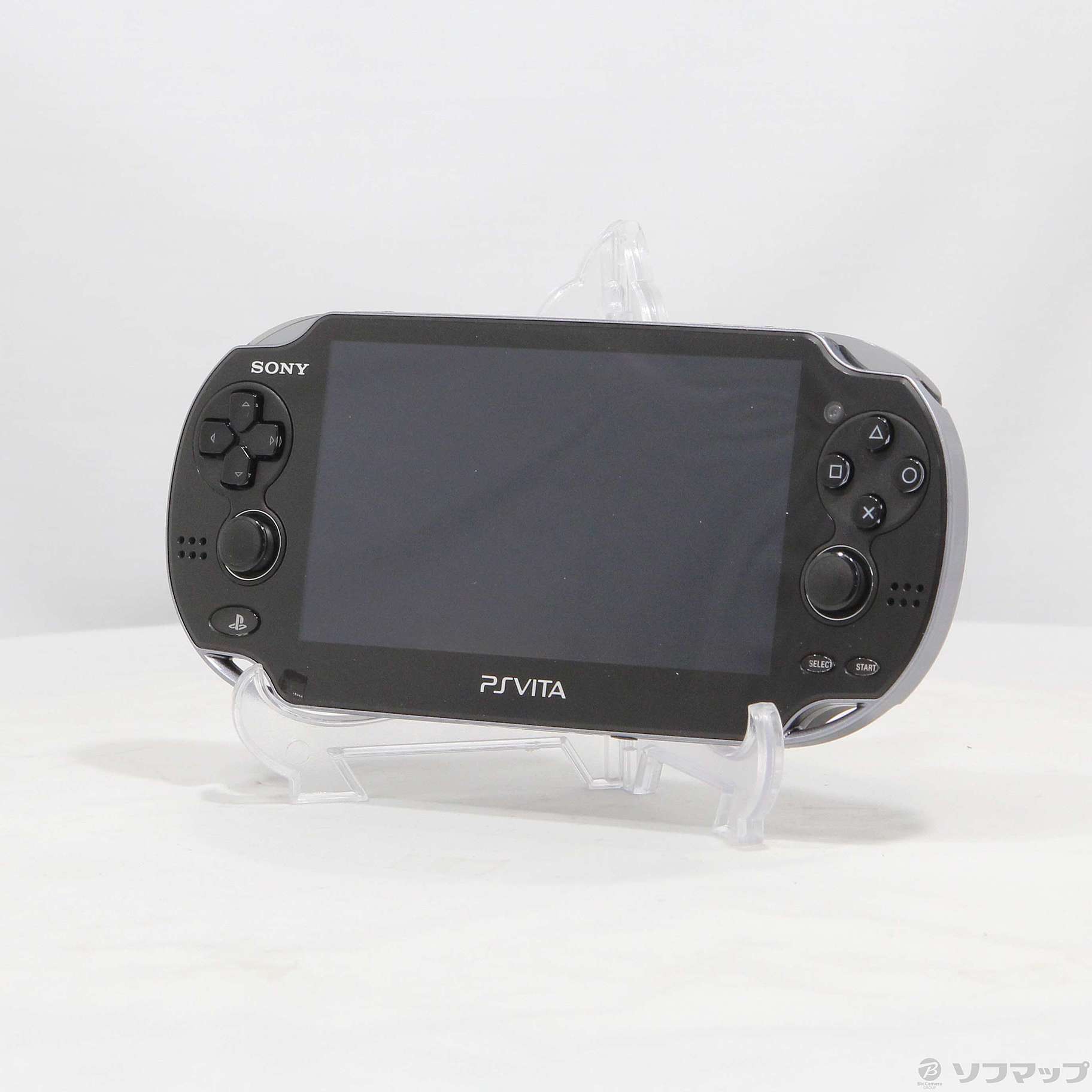 中古】PlayStation Vita 3G／WI-FIモデル クリスタルブラック PCH