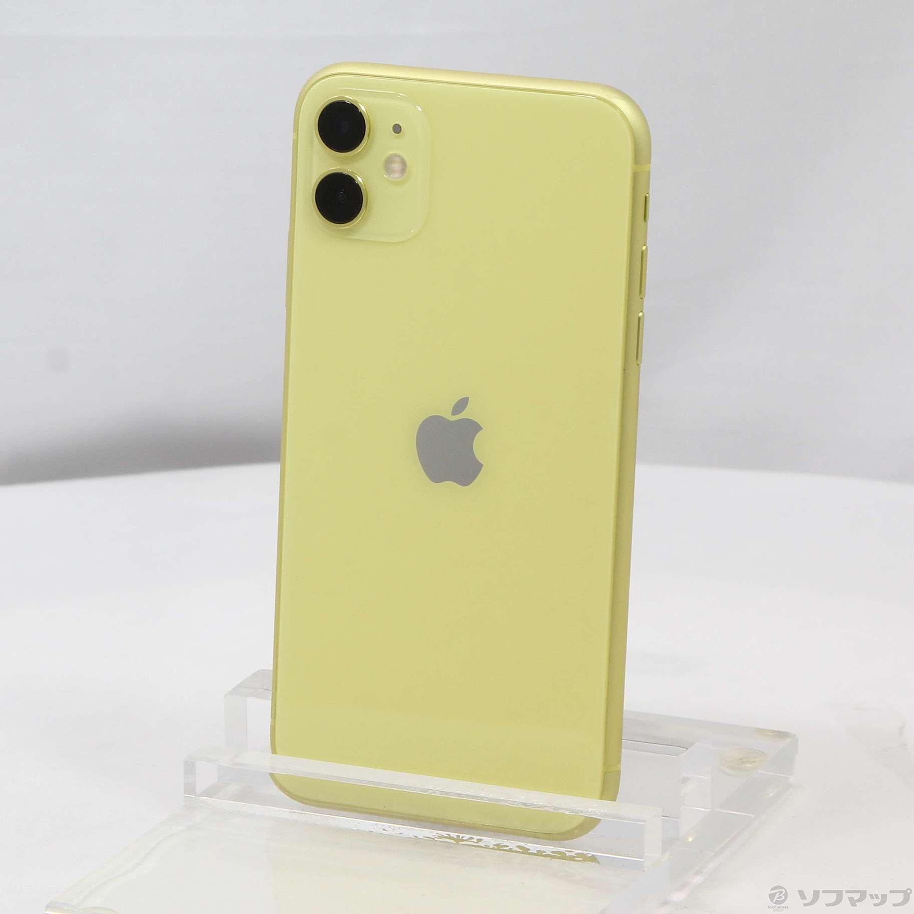 中古】iPhone11 128GB イエロー MWM42J／A SIMフリー [2133047364847