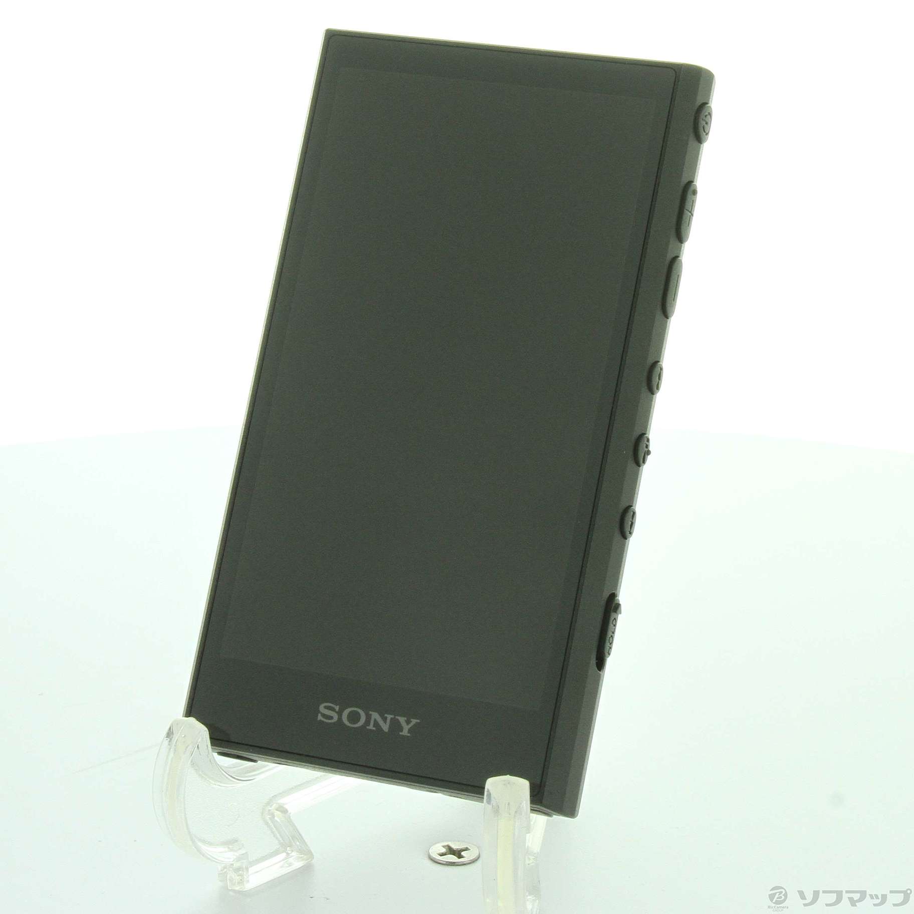 中古】WALKMAN A300シリーズ メモリ64GB+microSD ブラック NW-A307(B