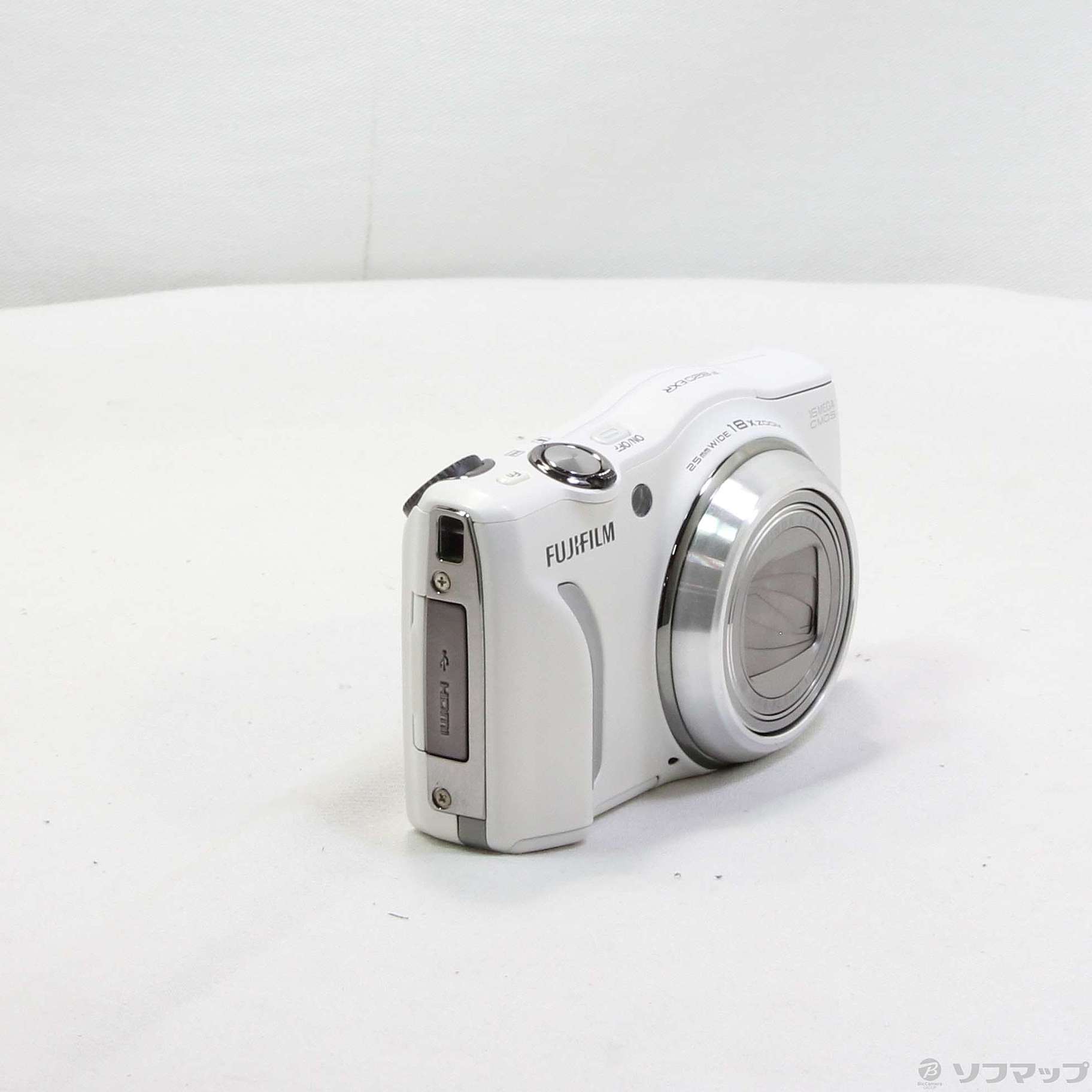 シャッターFUJIFILM FINEPIX F820EXR WHITE デジタルカメラ